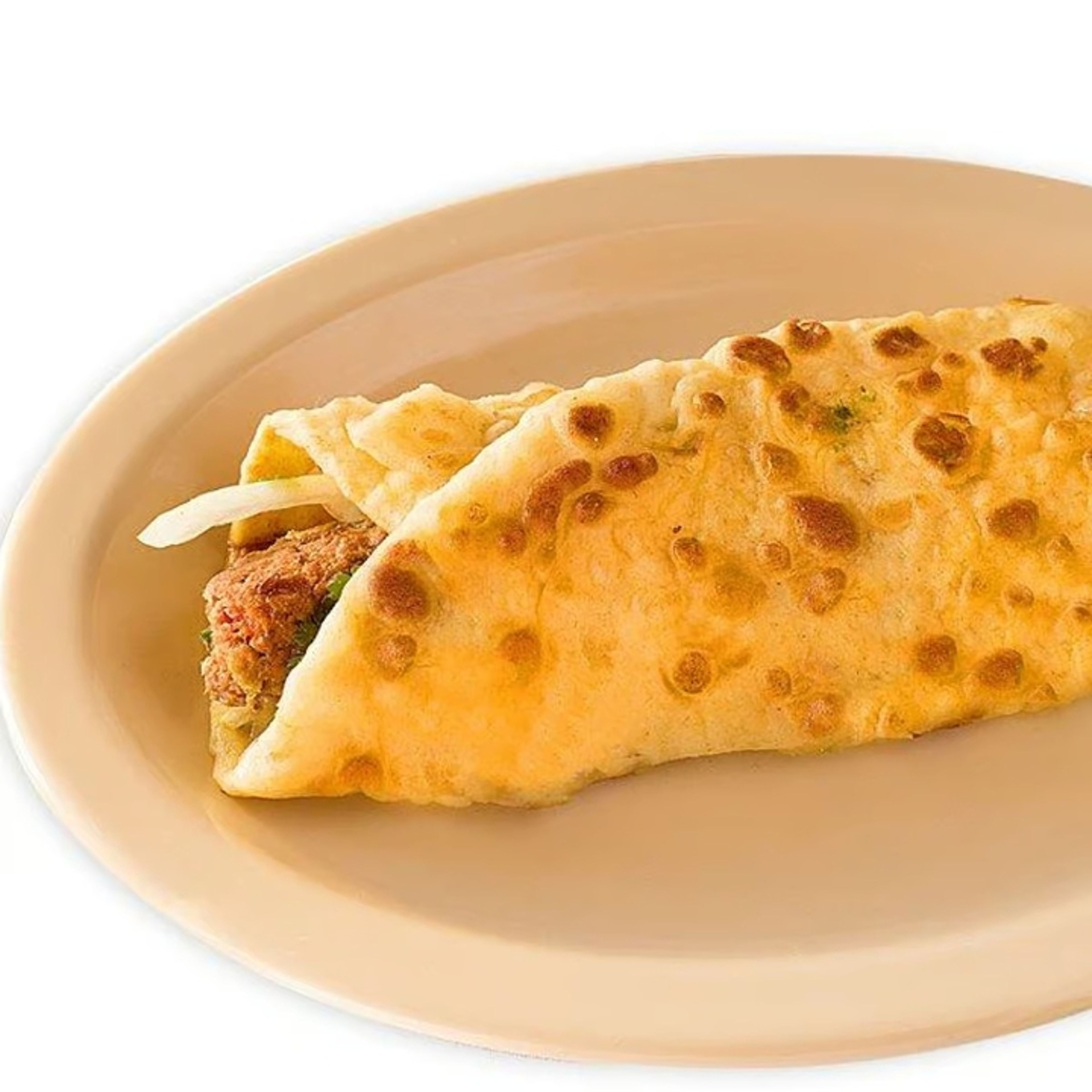 Beef Seekh Paratha Wrap.