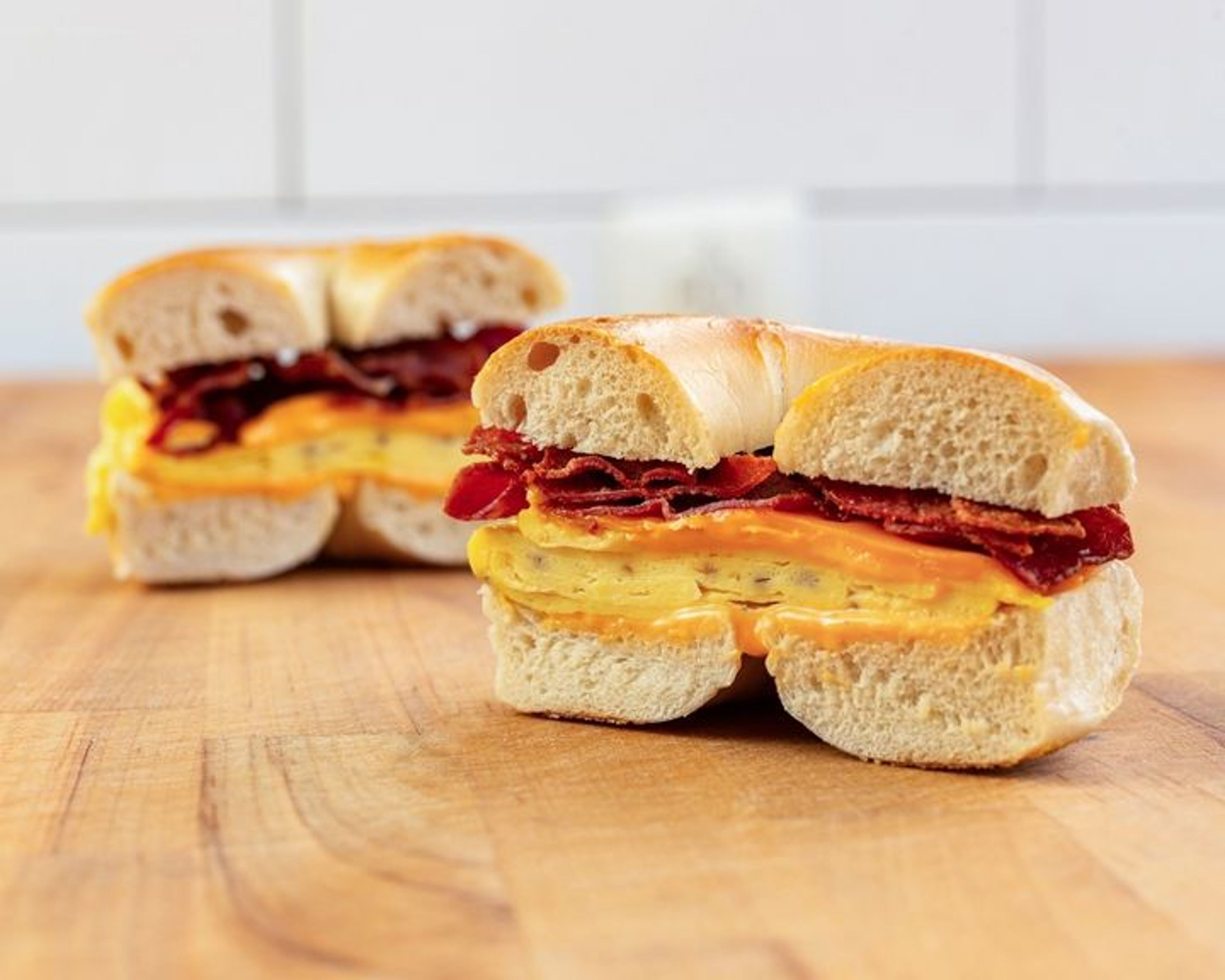 TURKEY BACON EGG & CHEESE.