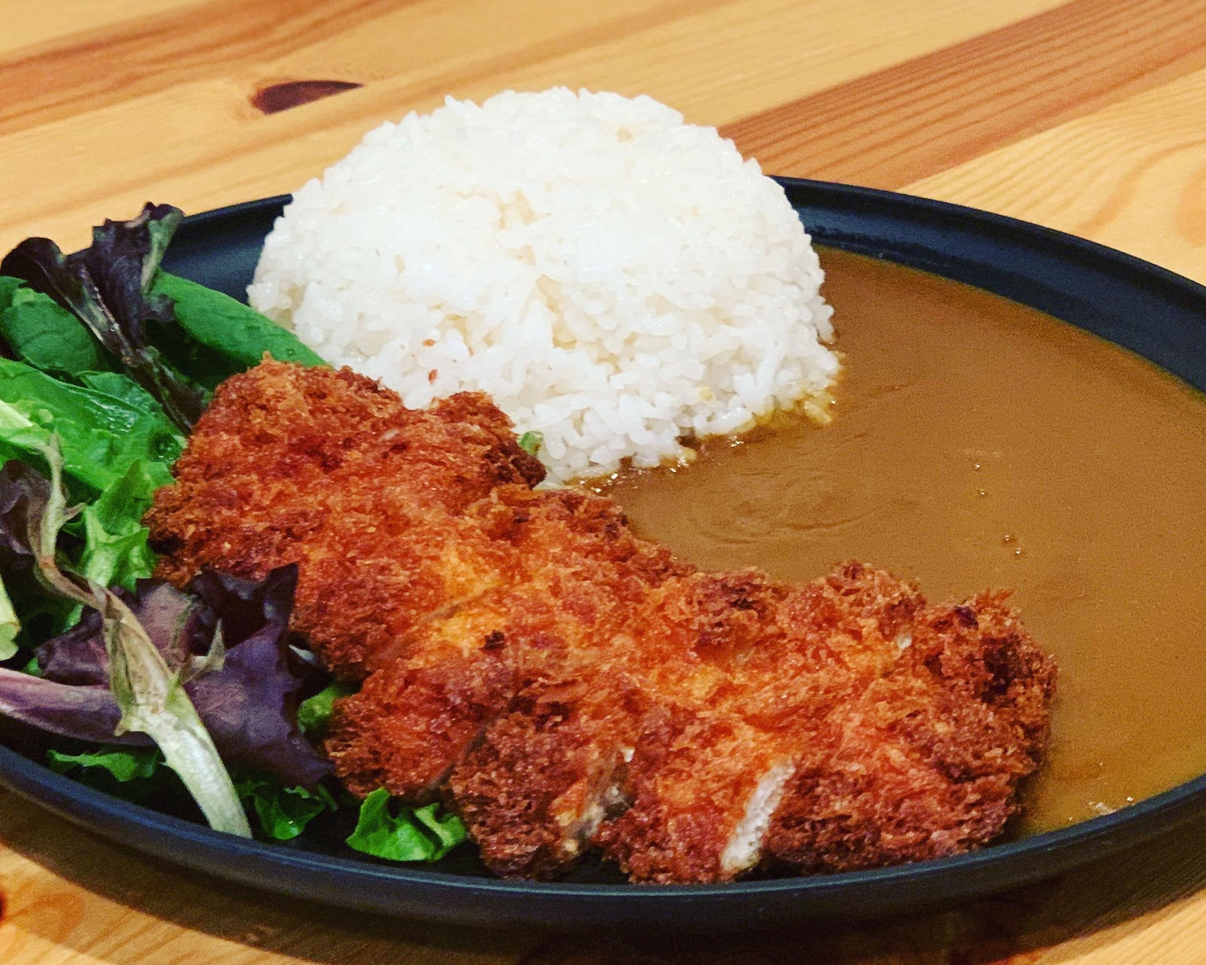 Pork katsu Curry.
