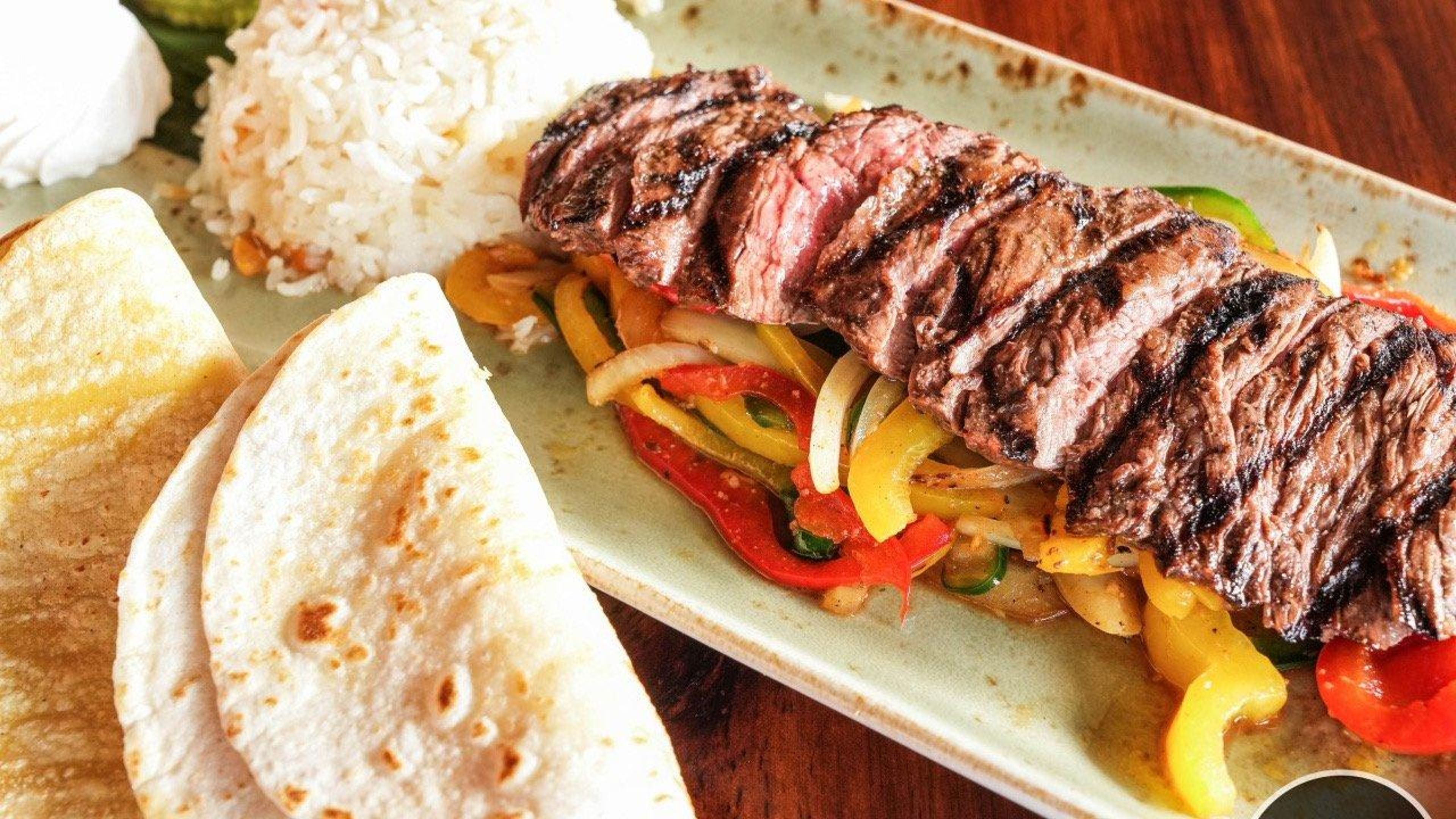 Grilled Steak Fajitas