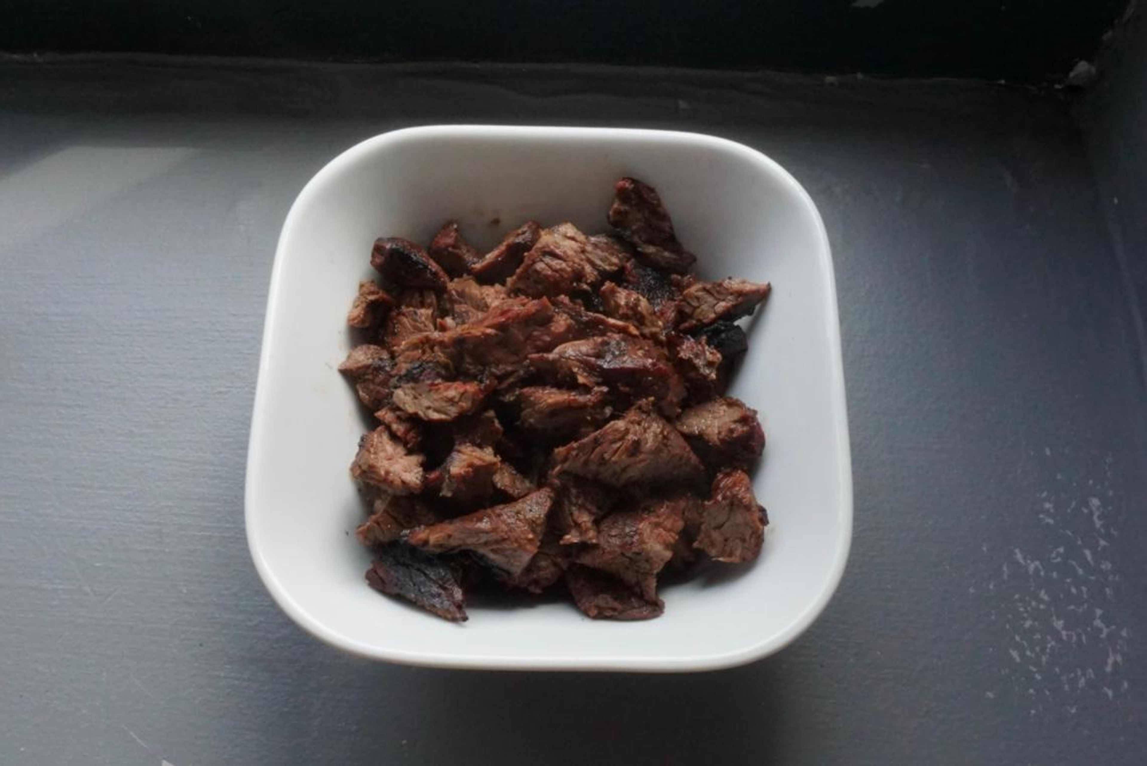 16 oz Grilled Hanger steak.