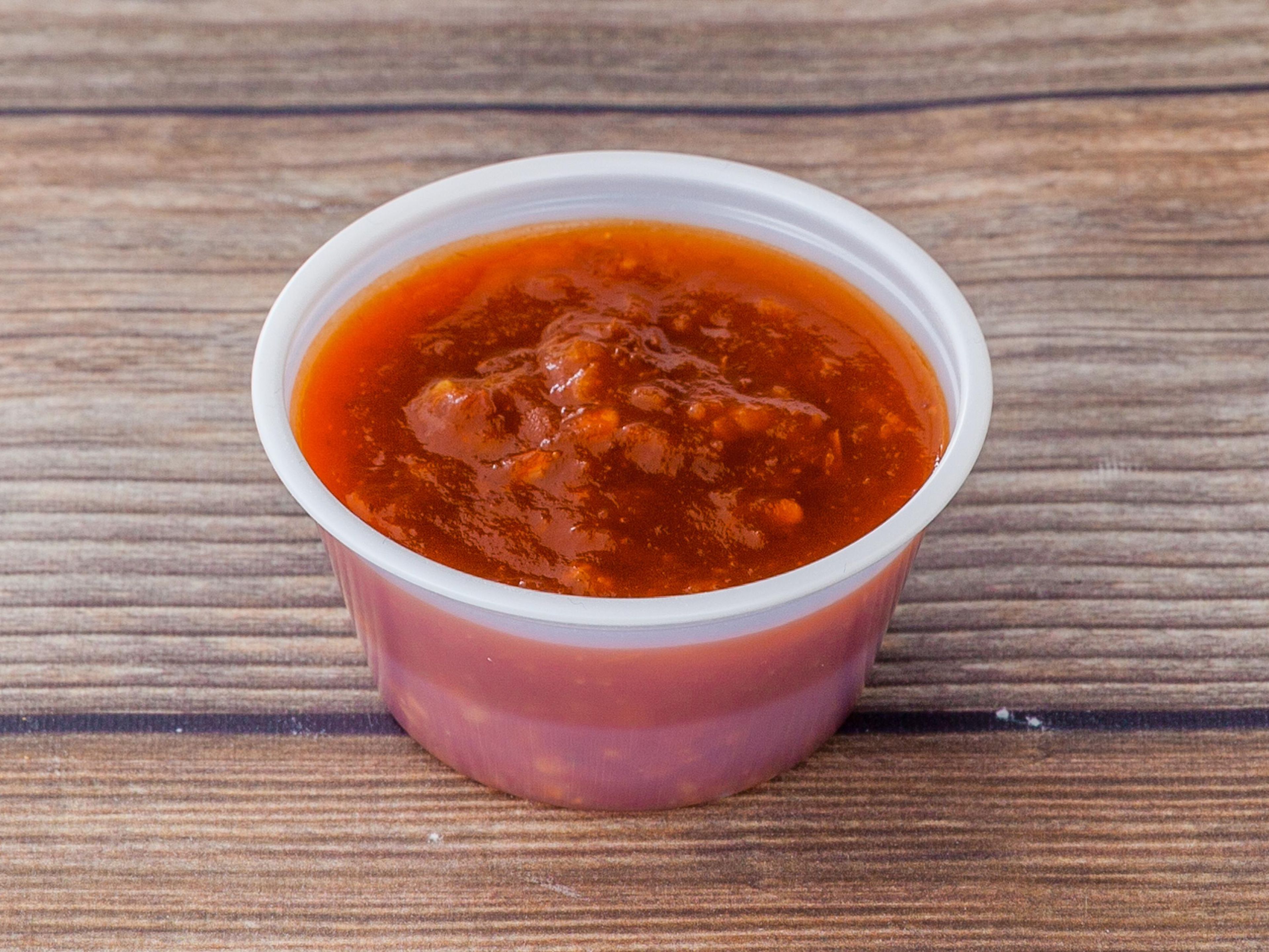 Cup of Chilli Sauce.
