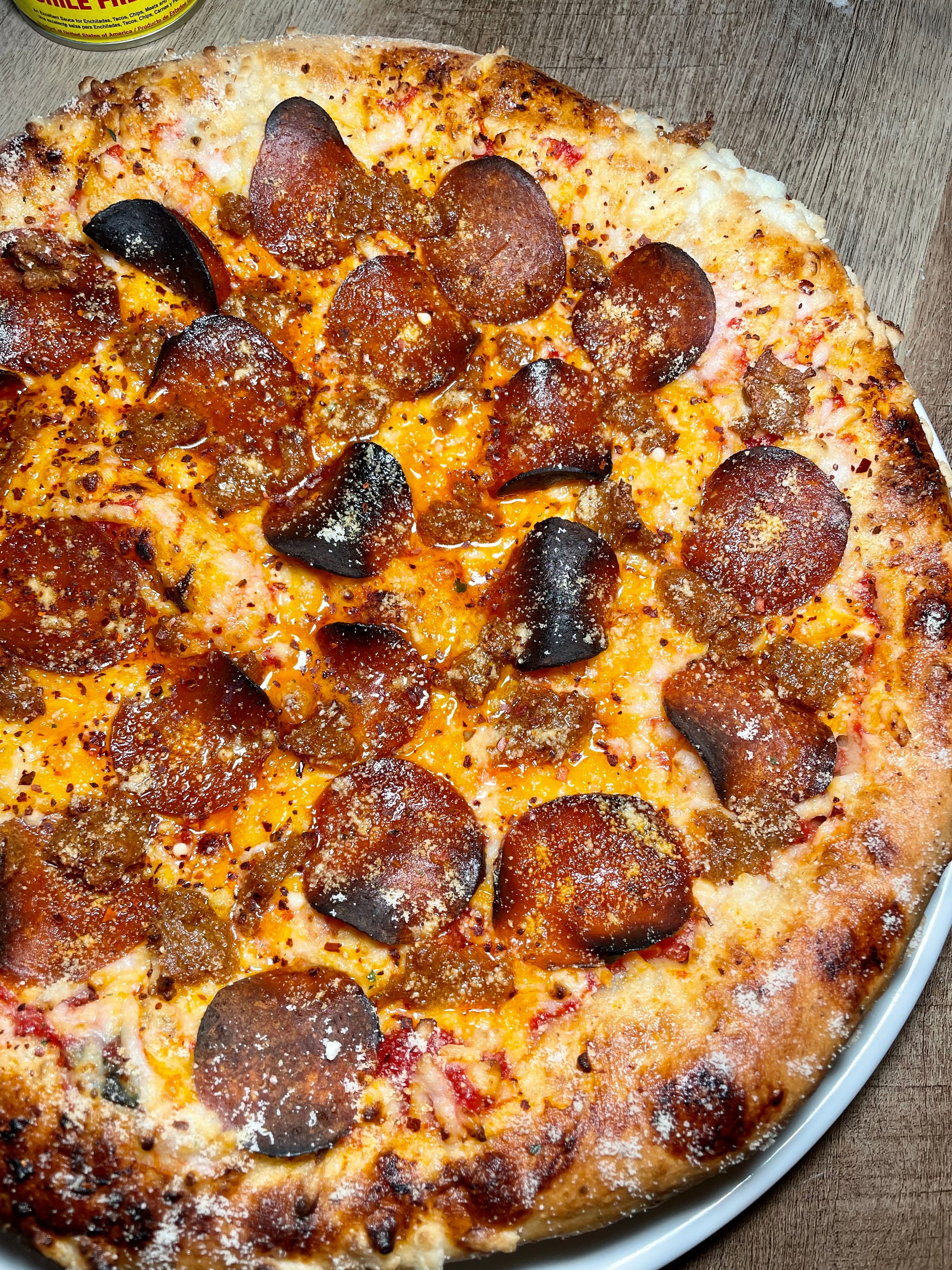Pepperoni & Sausage.