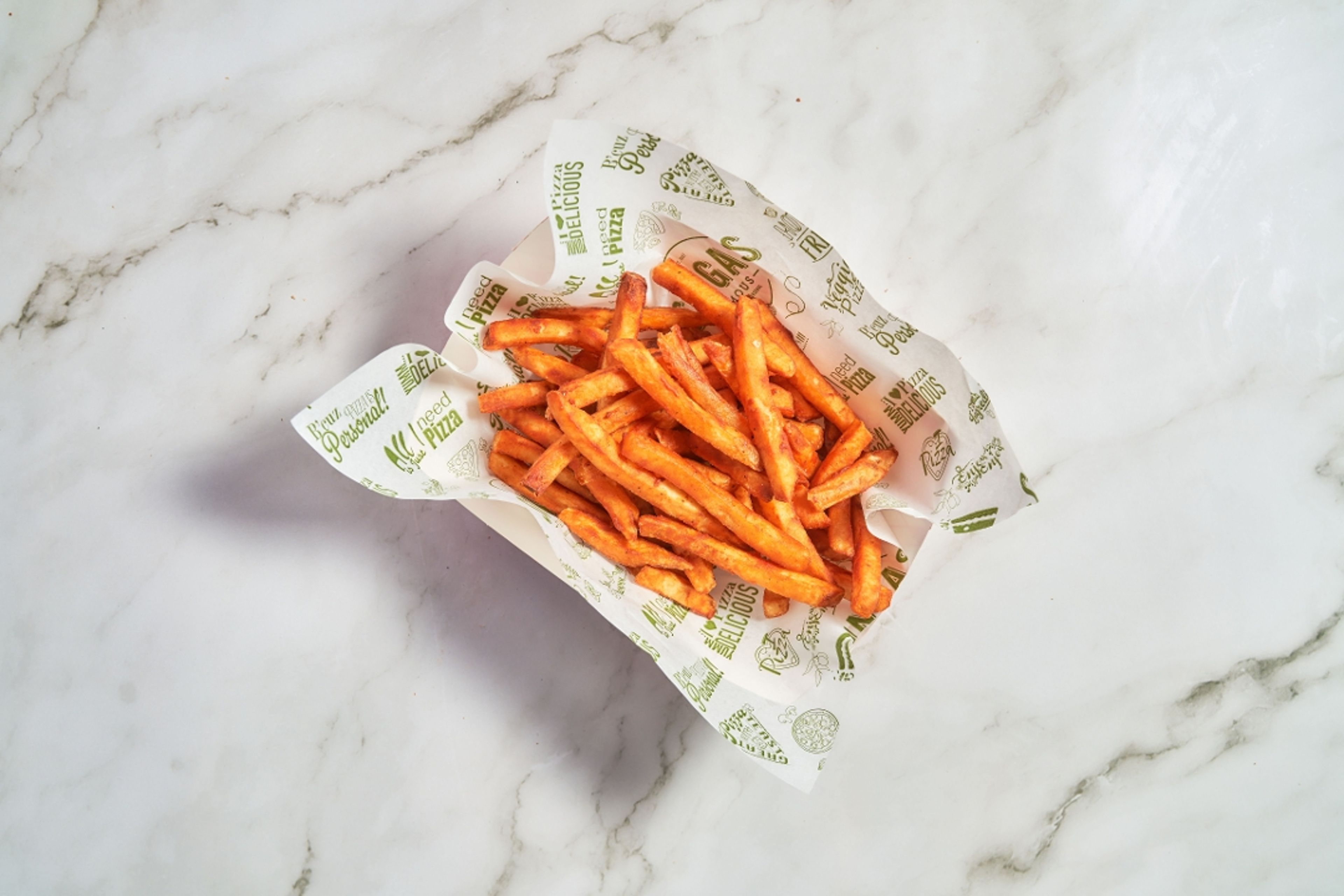 French fries - large.