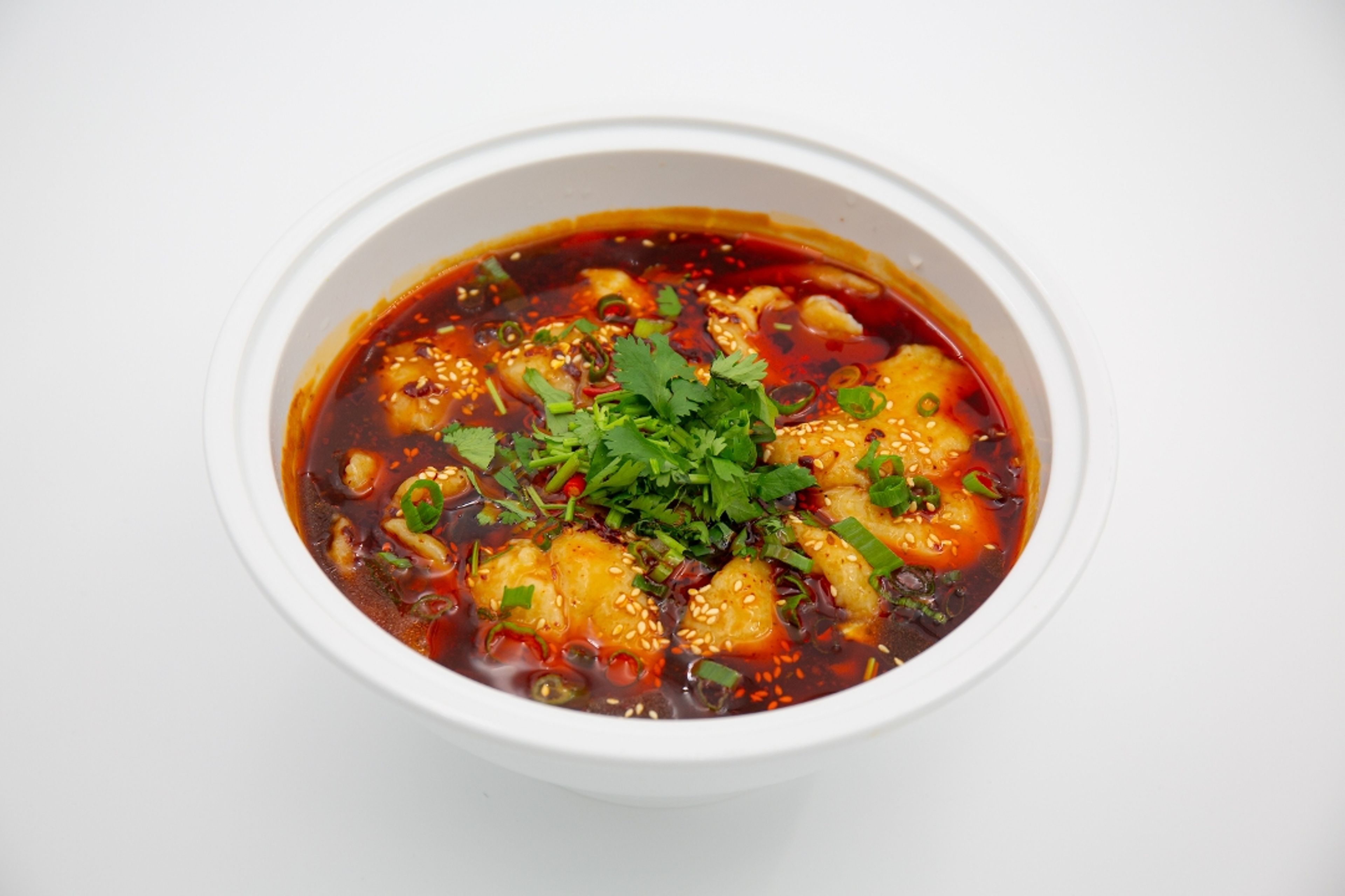 Fish Fillets in Chili Oil.