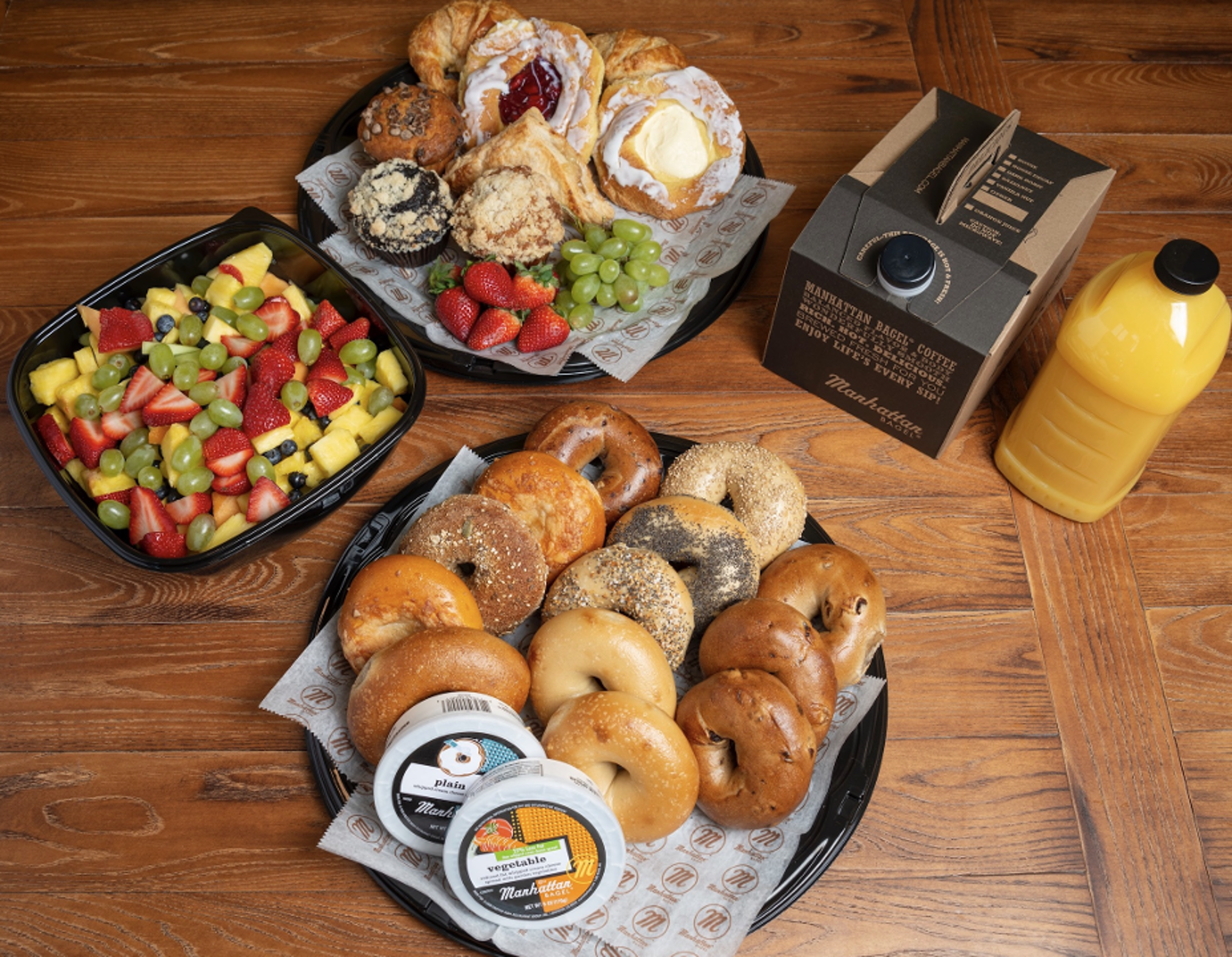 Continental Breakfast for The Group.