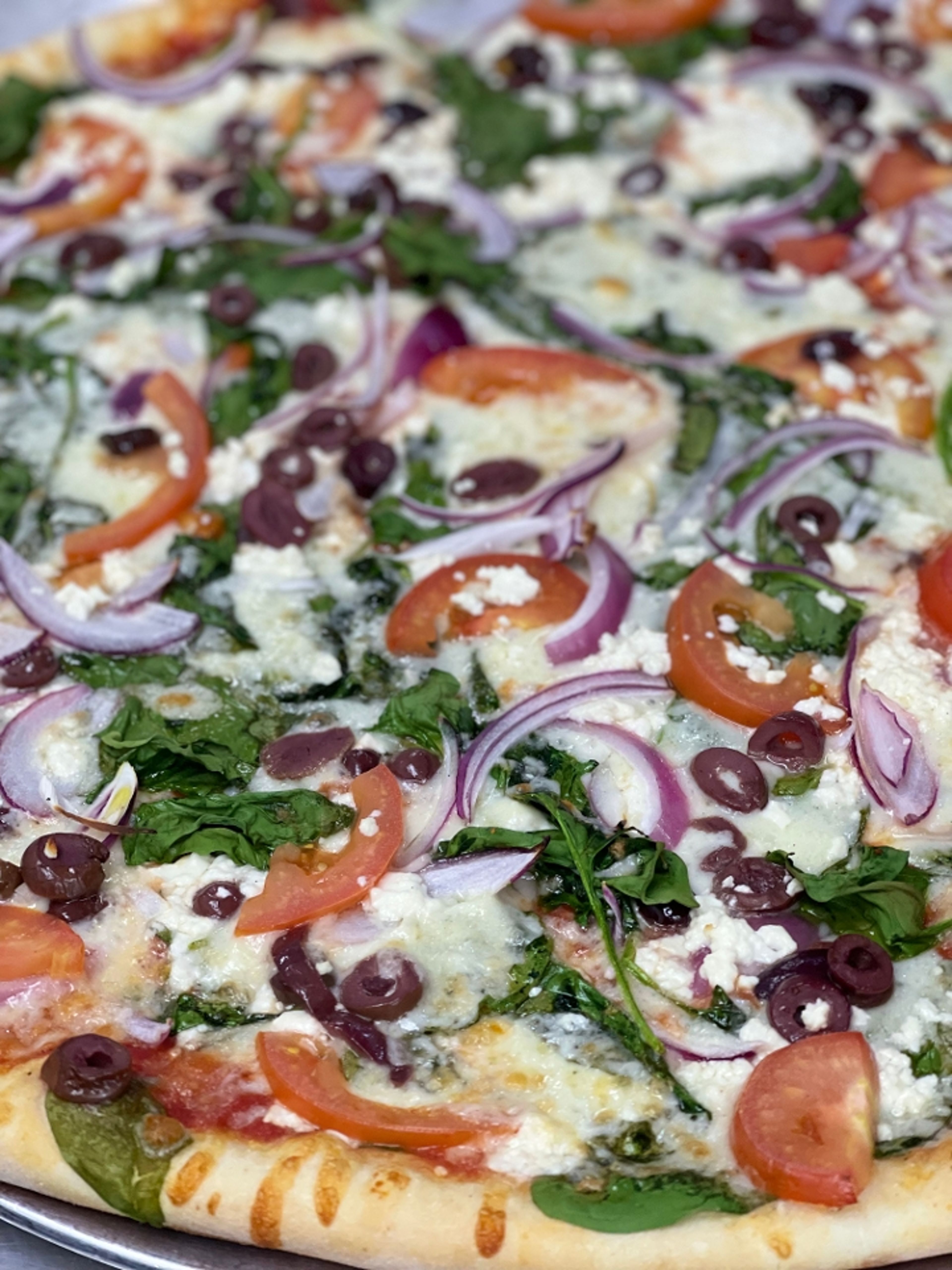 The Greek Pizza Pie.