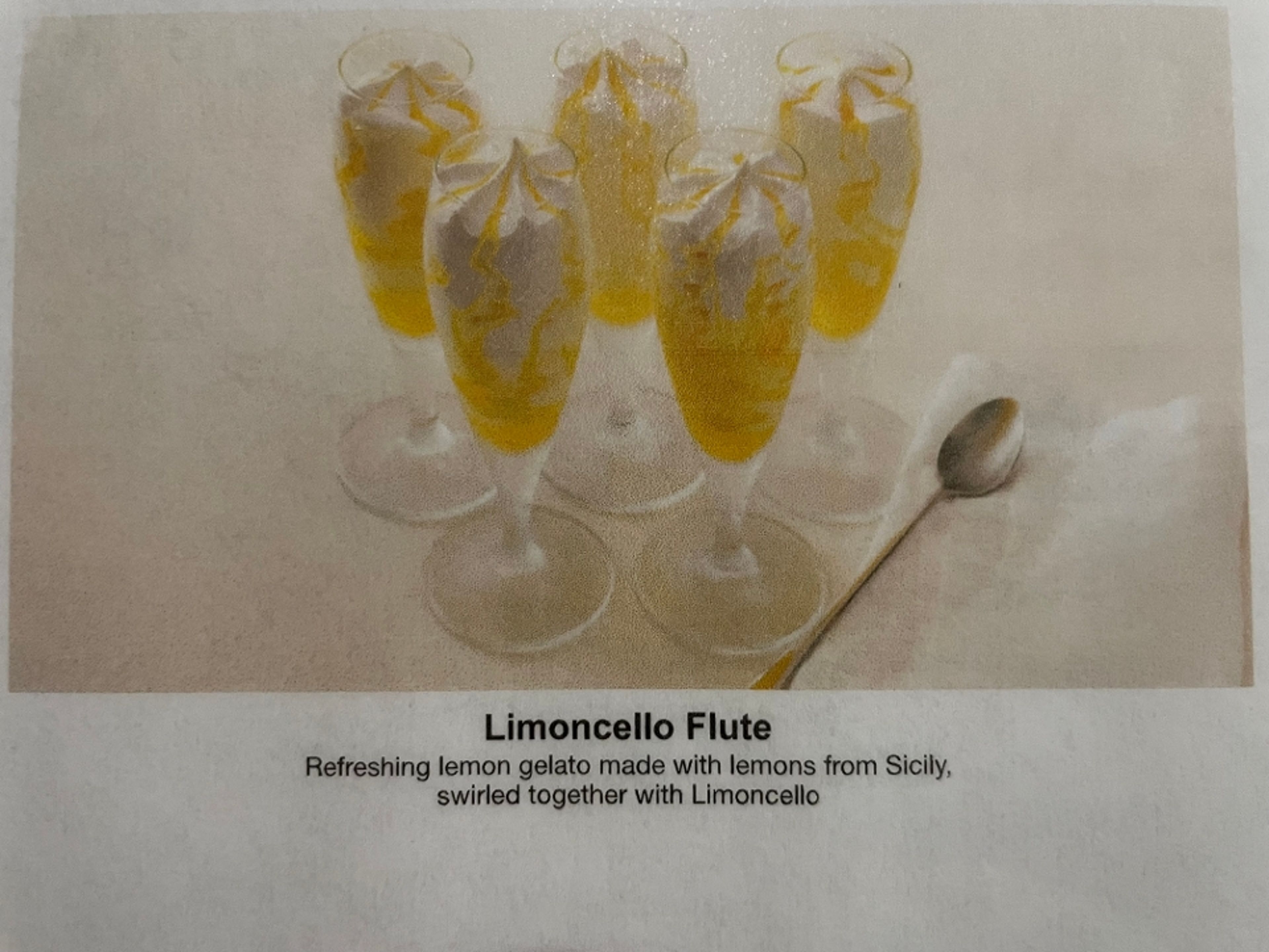 Lemoncello Flute.