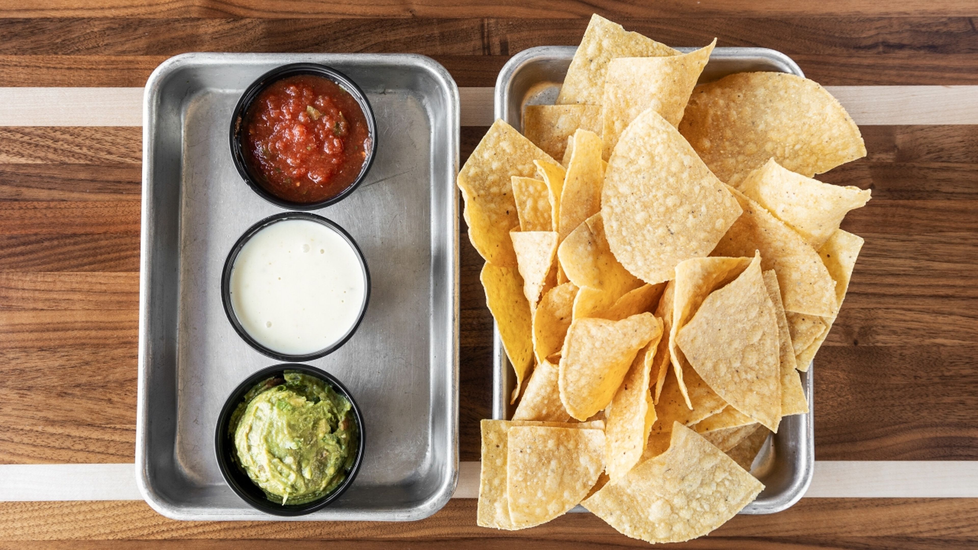 Large 3 Dips and Chips.