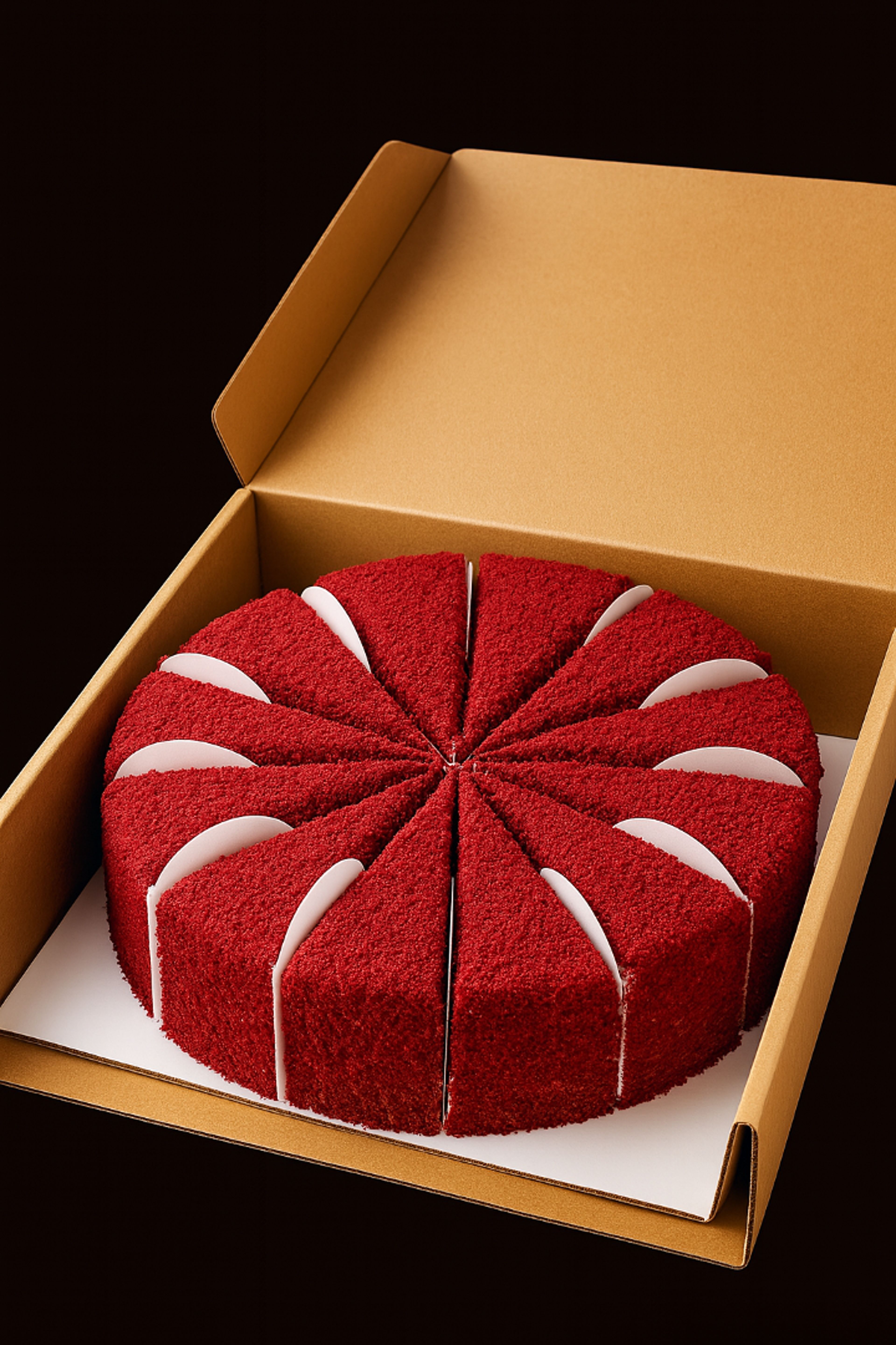 Red Velvet Slice Cake.