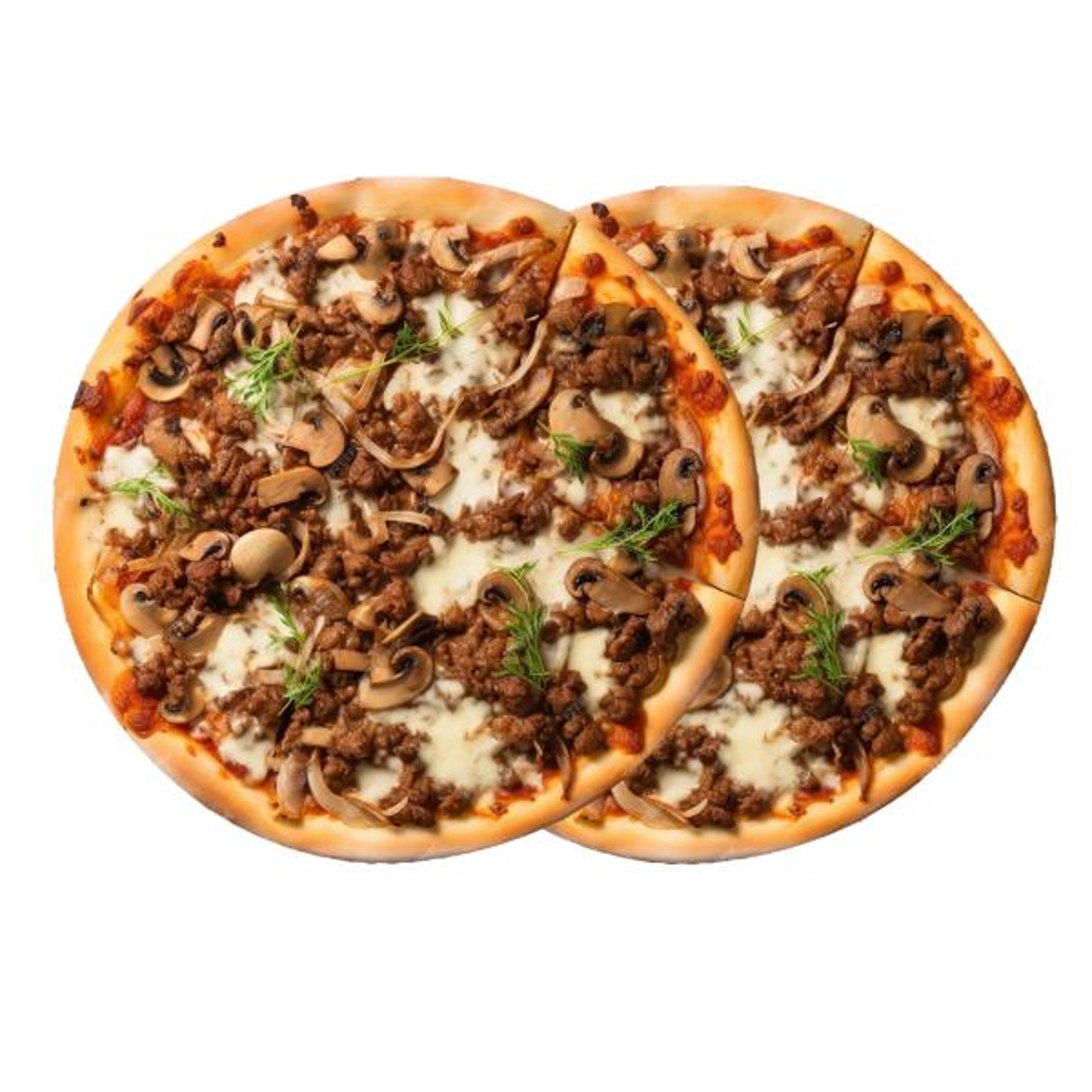 Double Deal: 2 14'' Meat Overlaod.