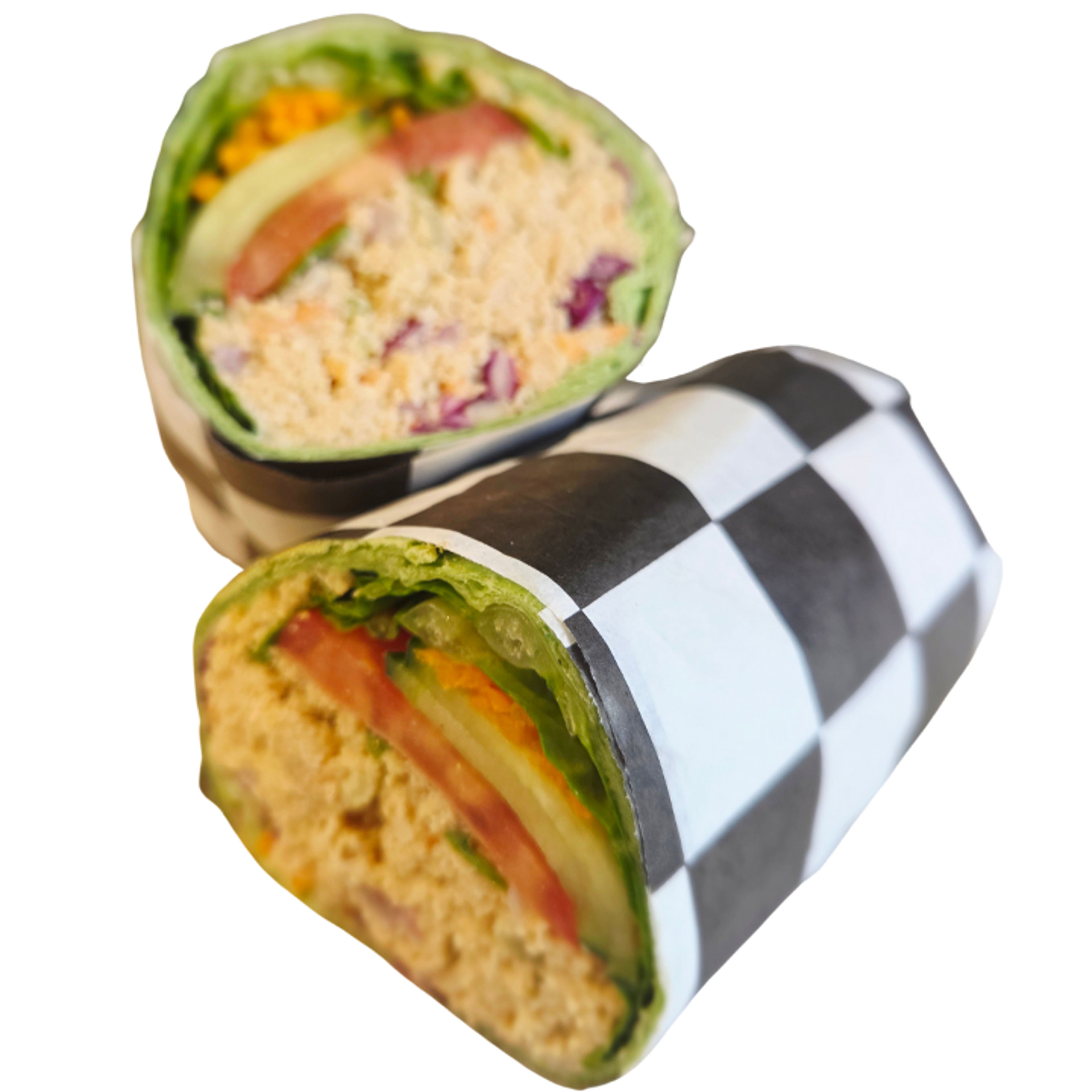 CHICKPEA OF THE SEA WRAP.