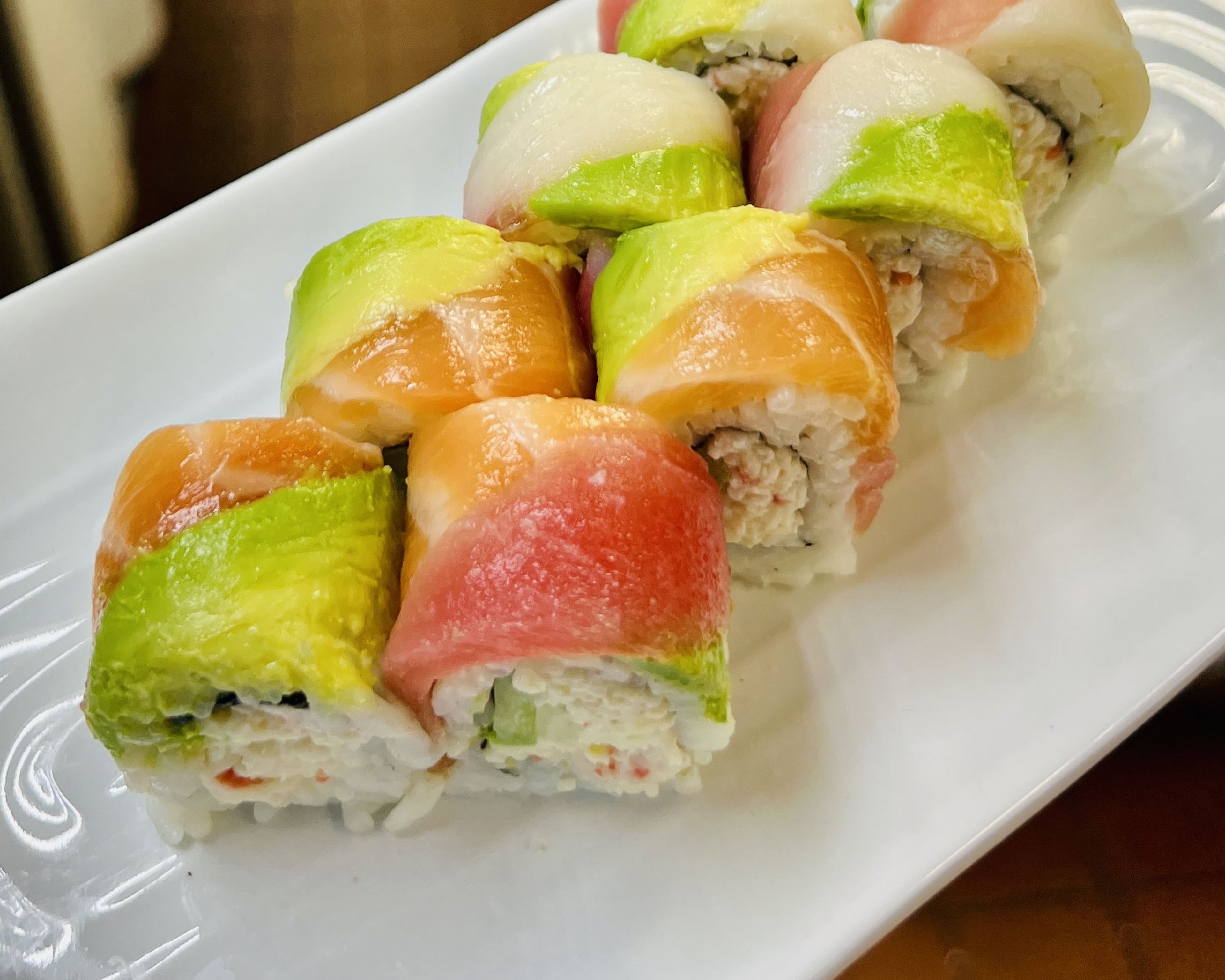 Rainbow roll.