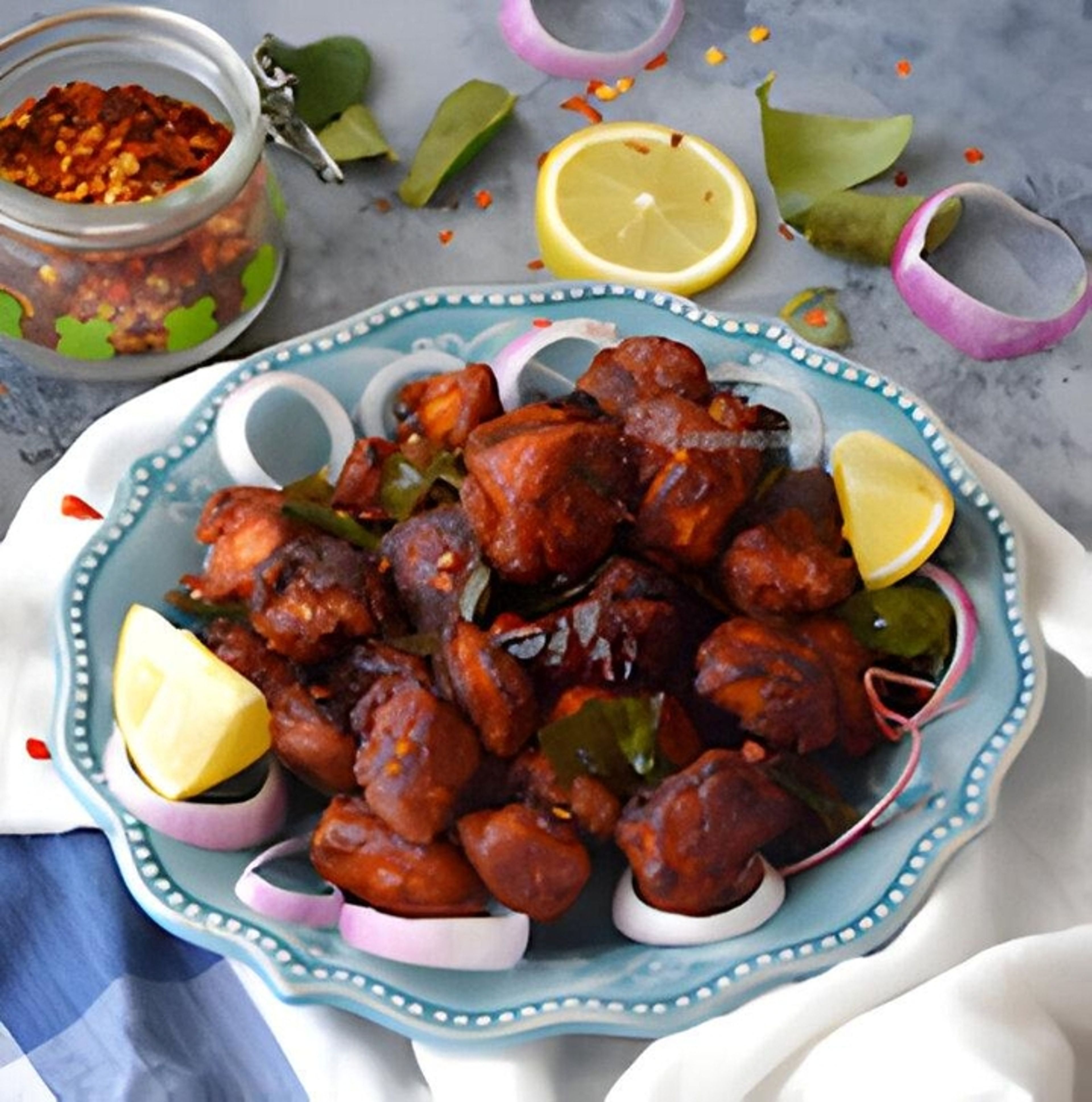 Bucket Chicken 65 (Dry).