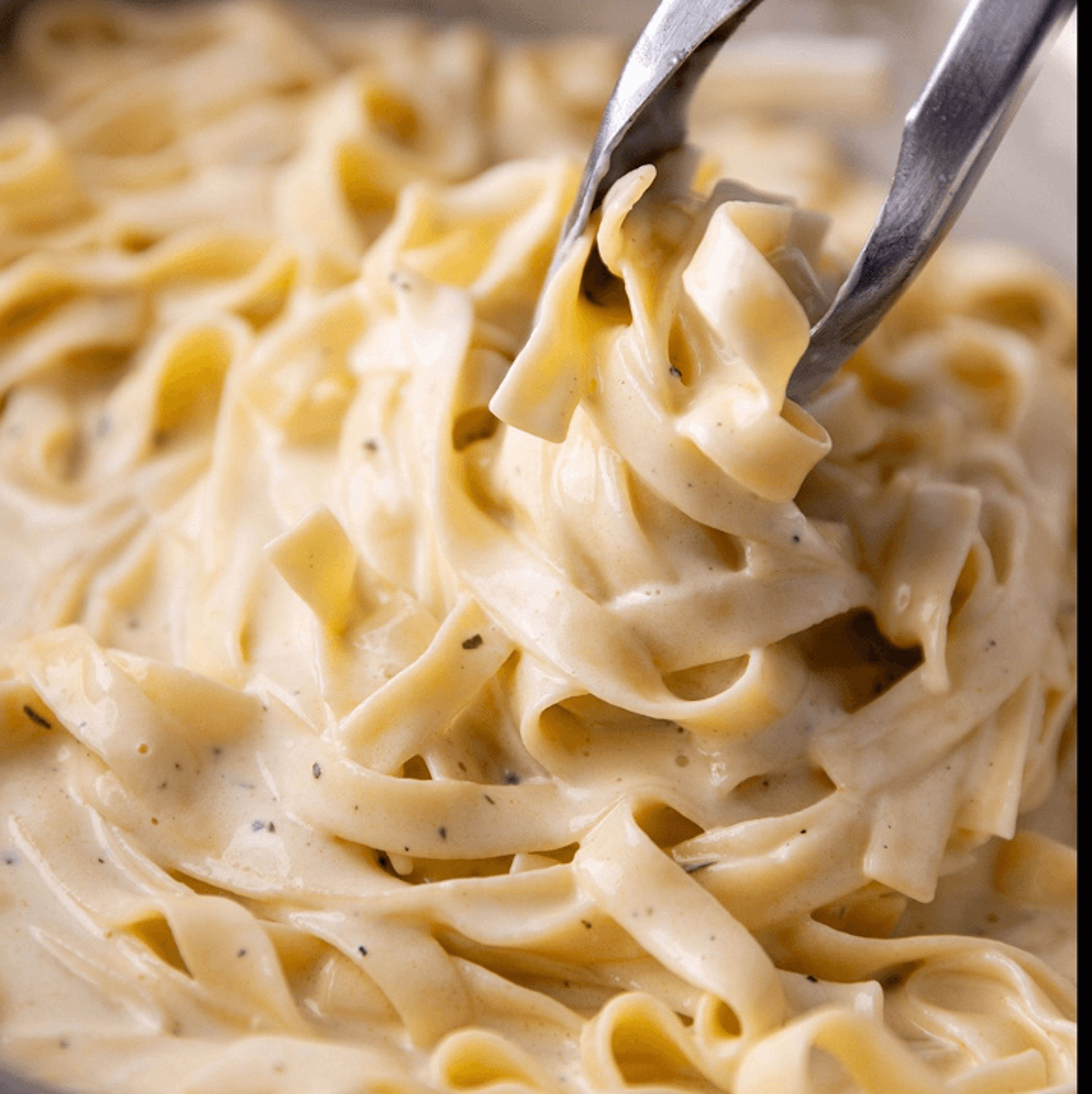 Fettucine Alfredo.