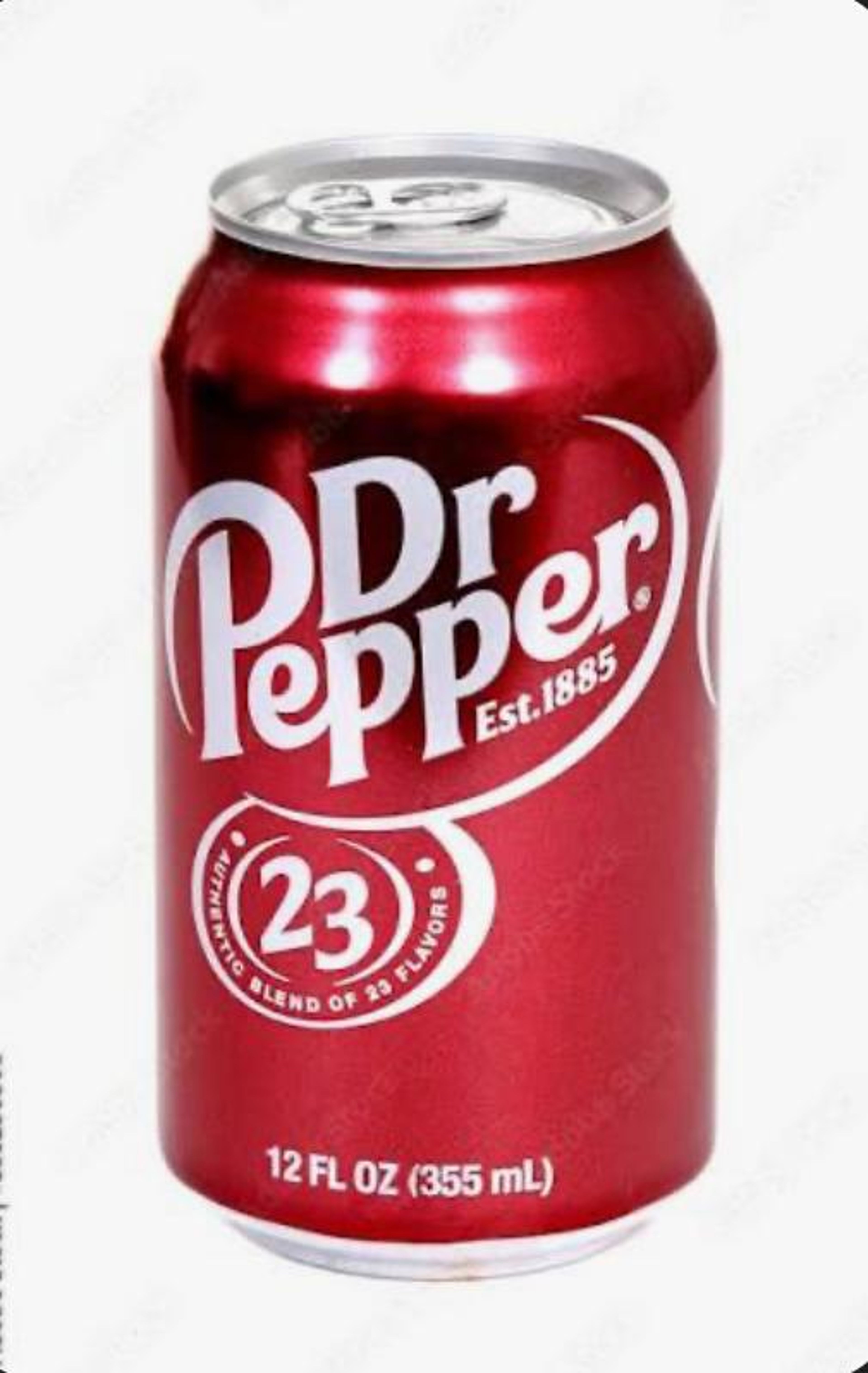 Can Dr Pepper.