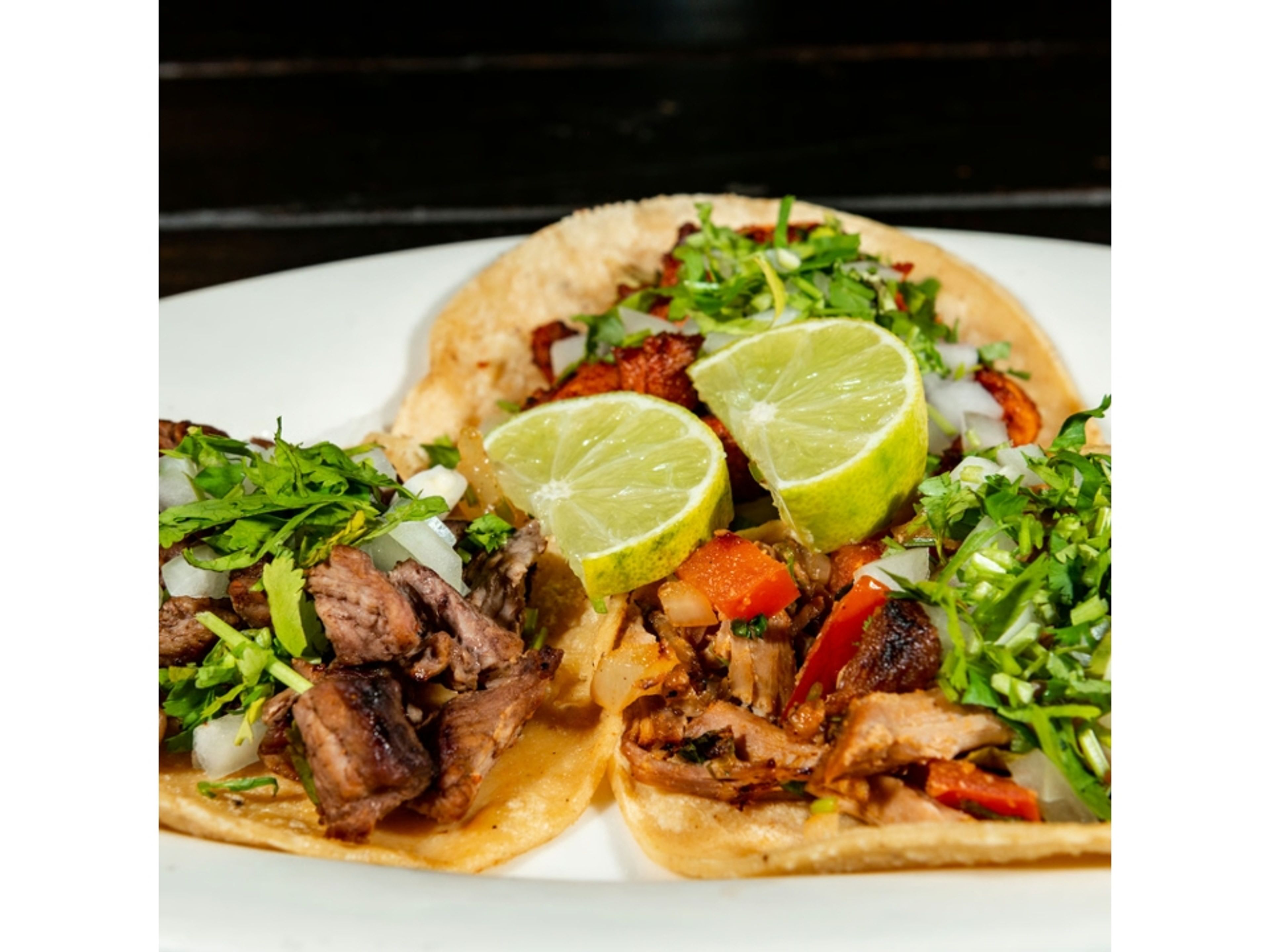 STREET TACO (Steak or CHK Carnitas).
