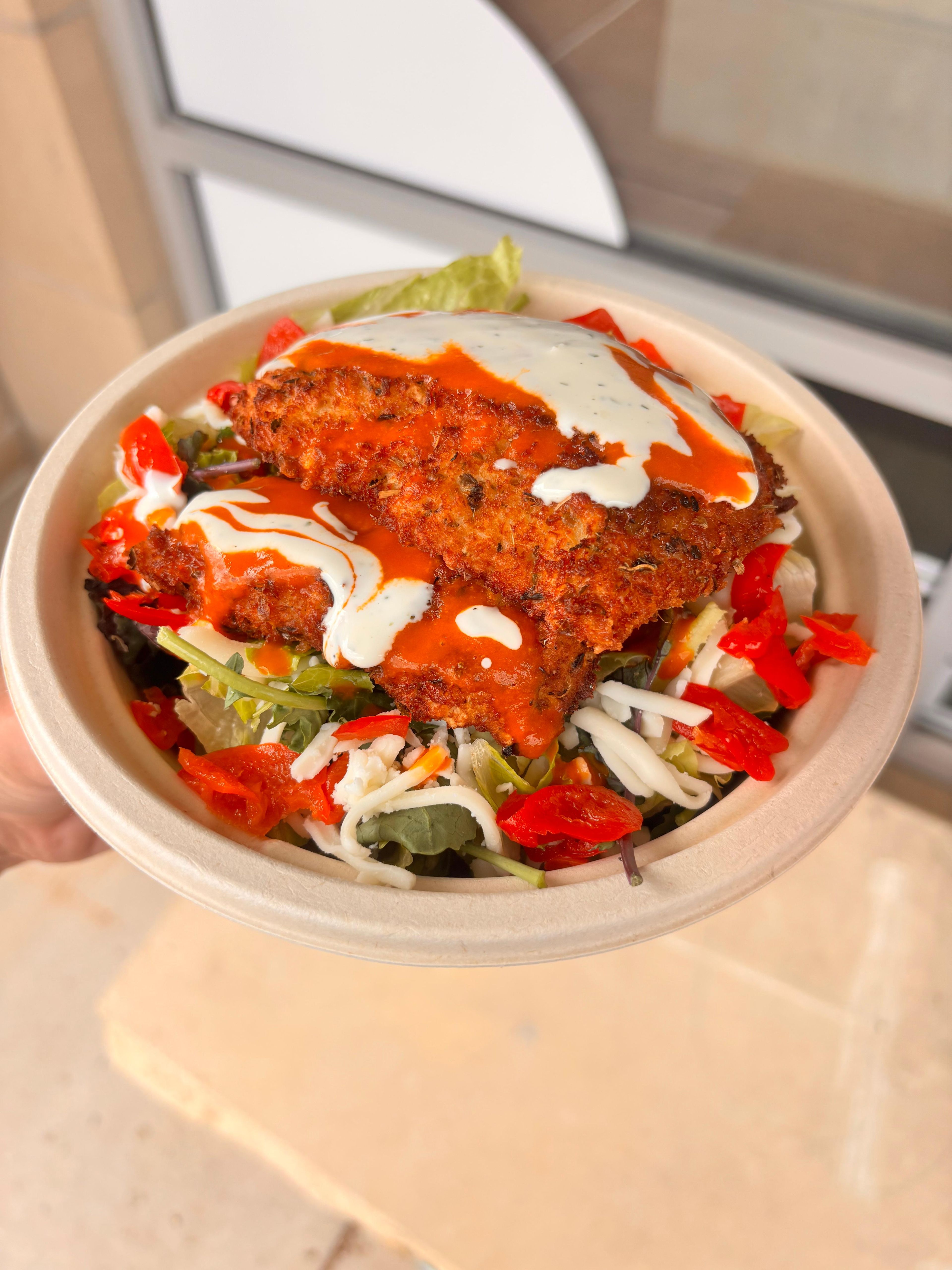 Spicy Chicken Salad.