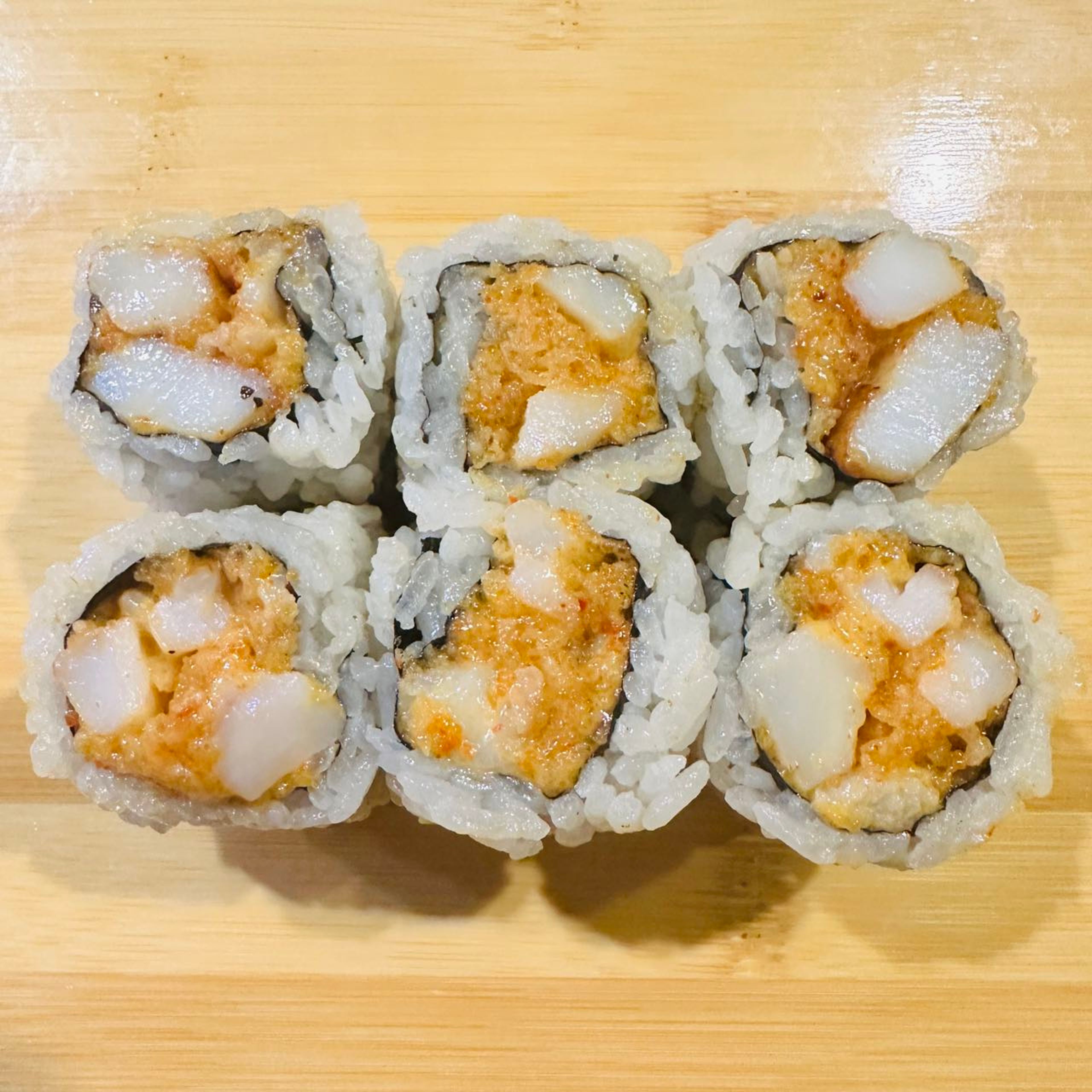 Spicy Scallop roll㊋.