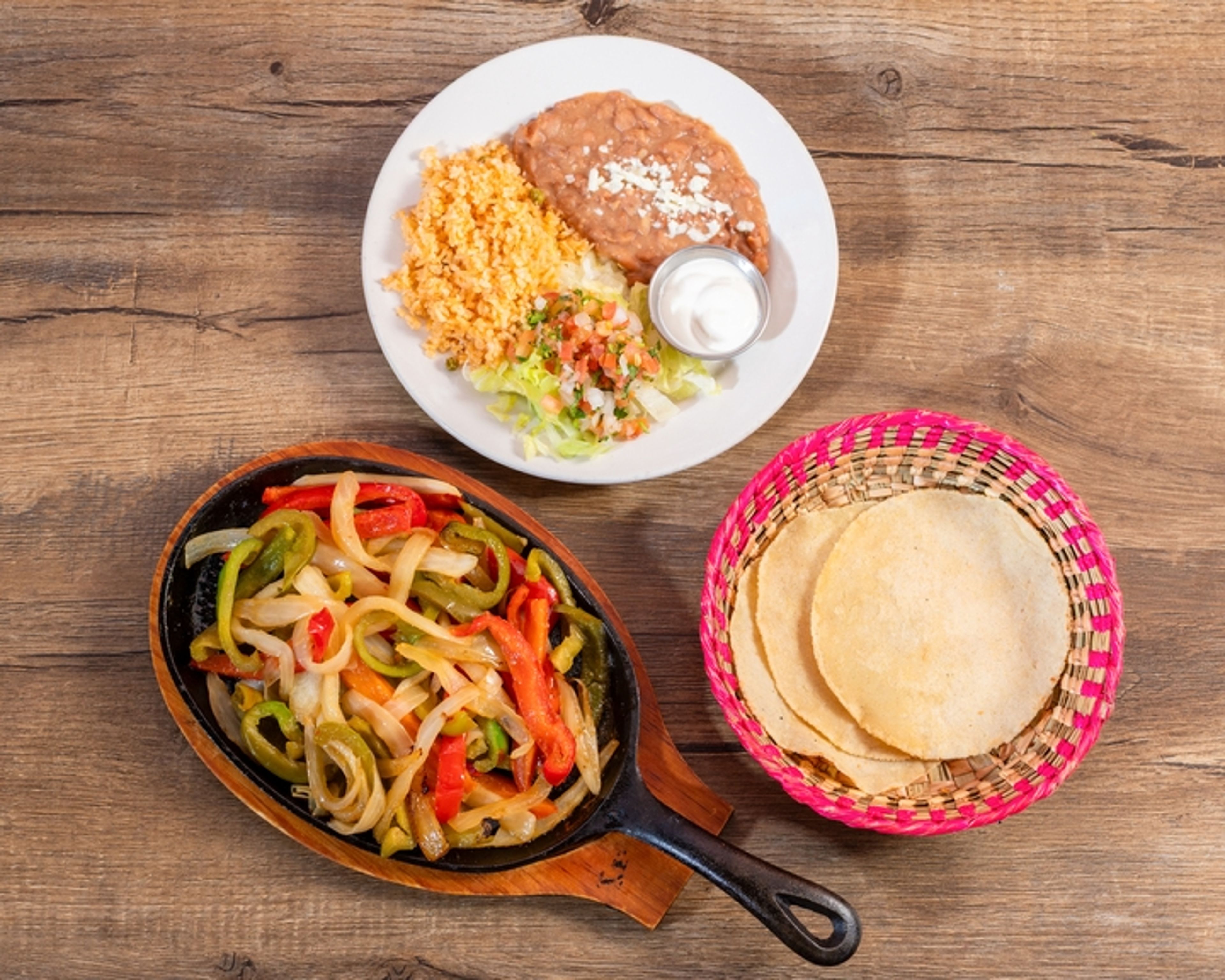Fajitas Vegetarianas (Veggie).