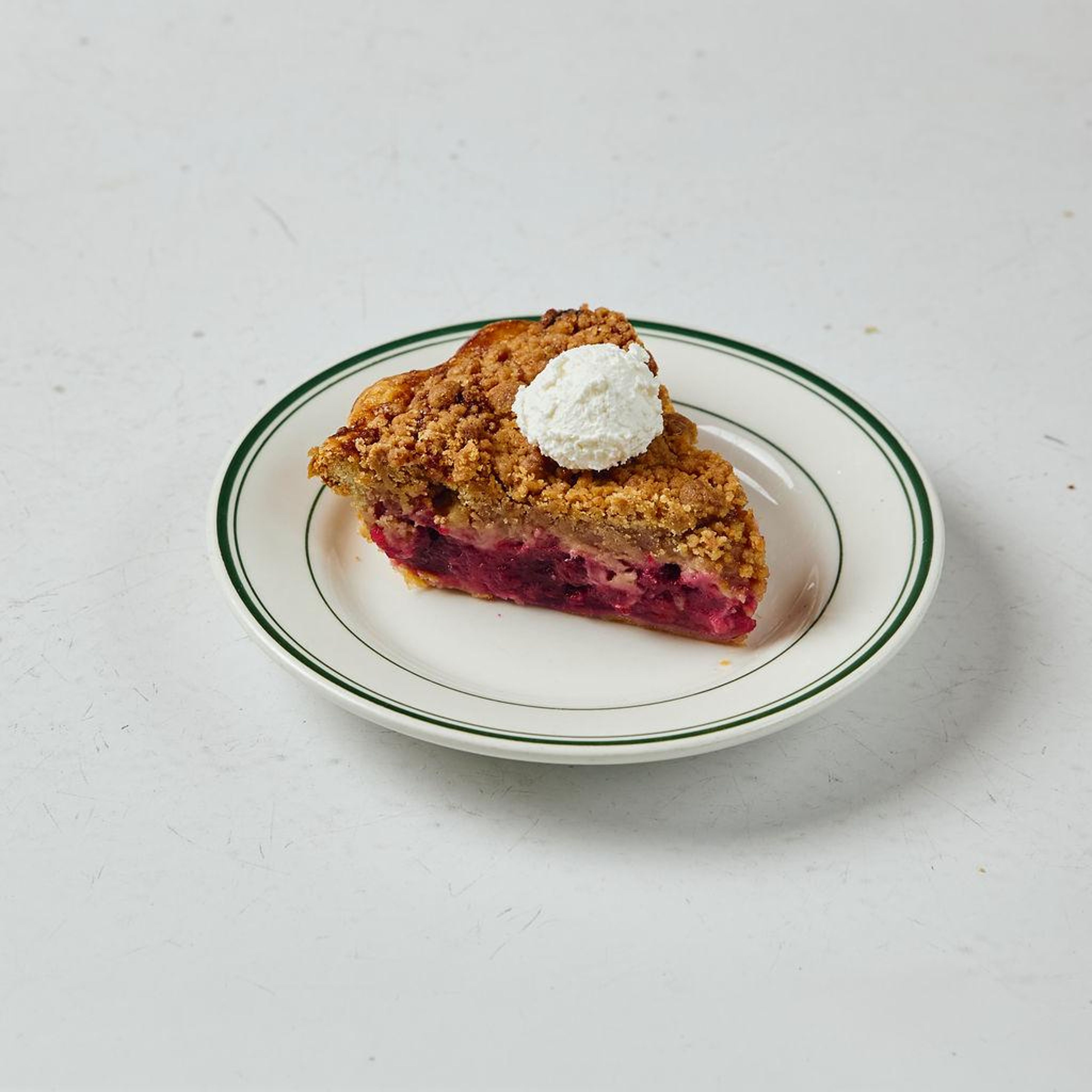 Sour Cherry & Pear Pie-Slice.