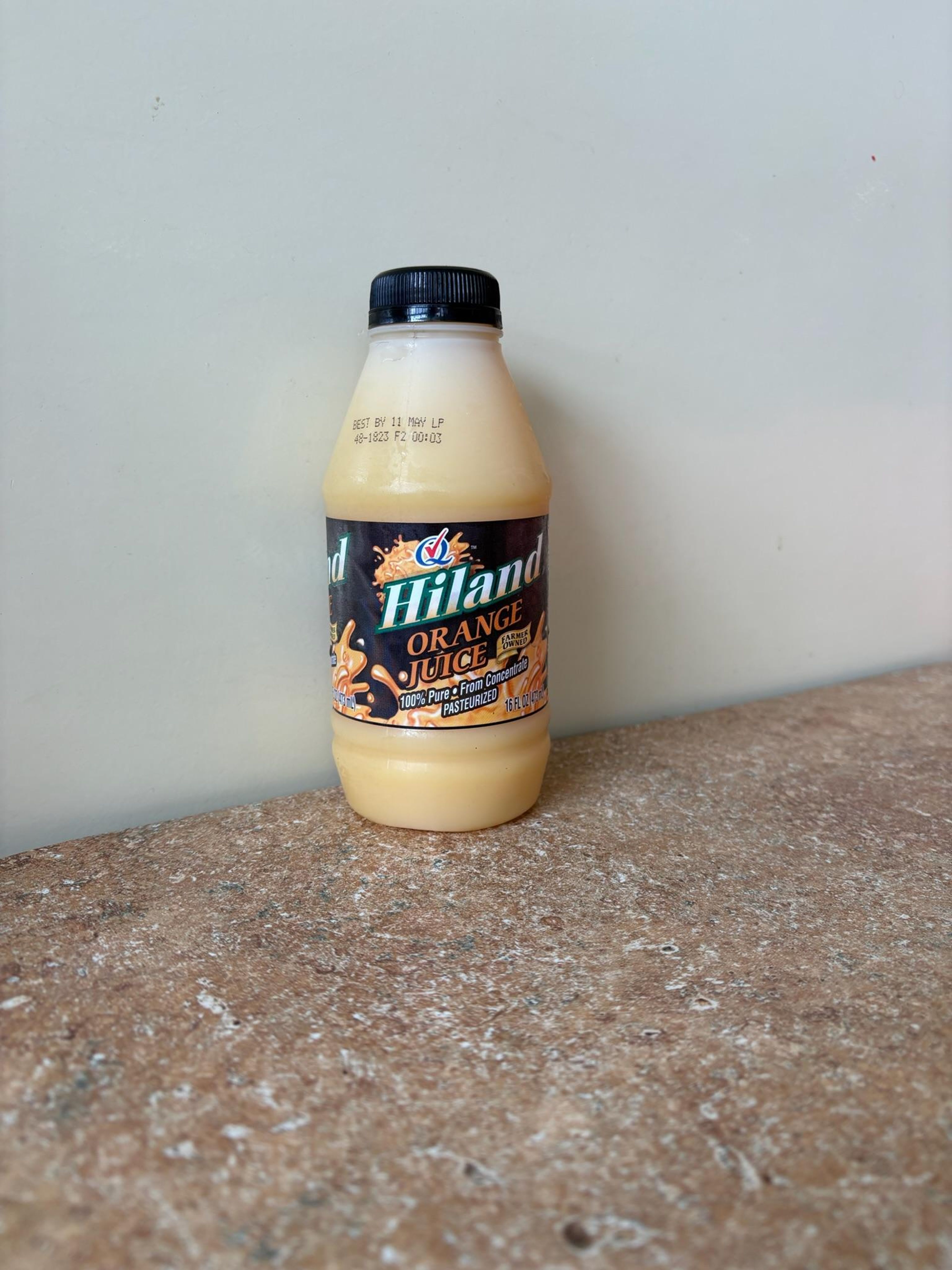 Hiland: Orange Juice.