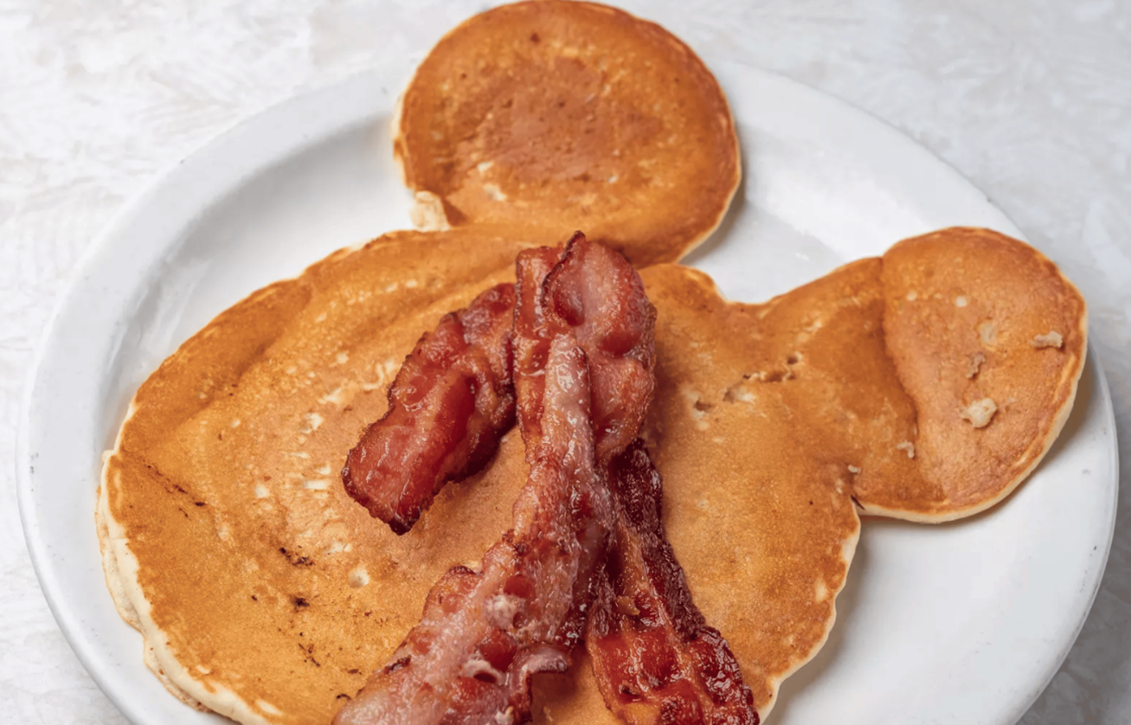 Kid's Mickey Mouse Pancakes.