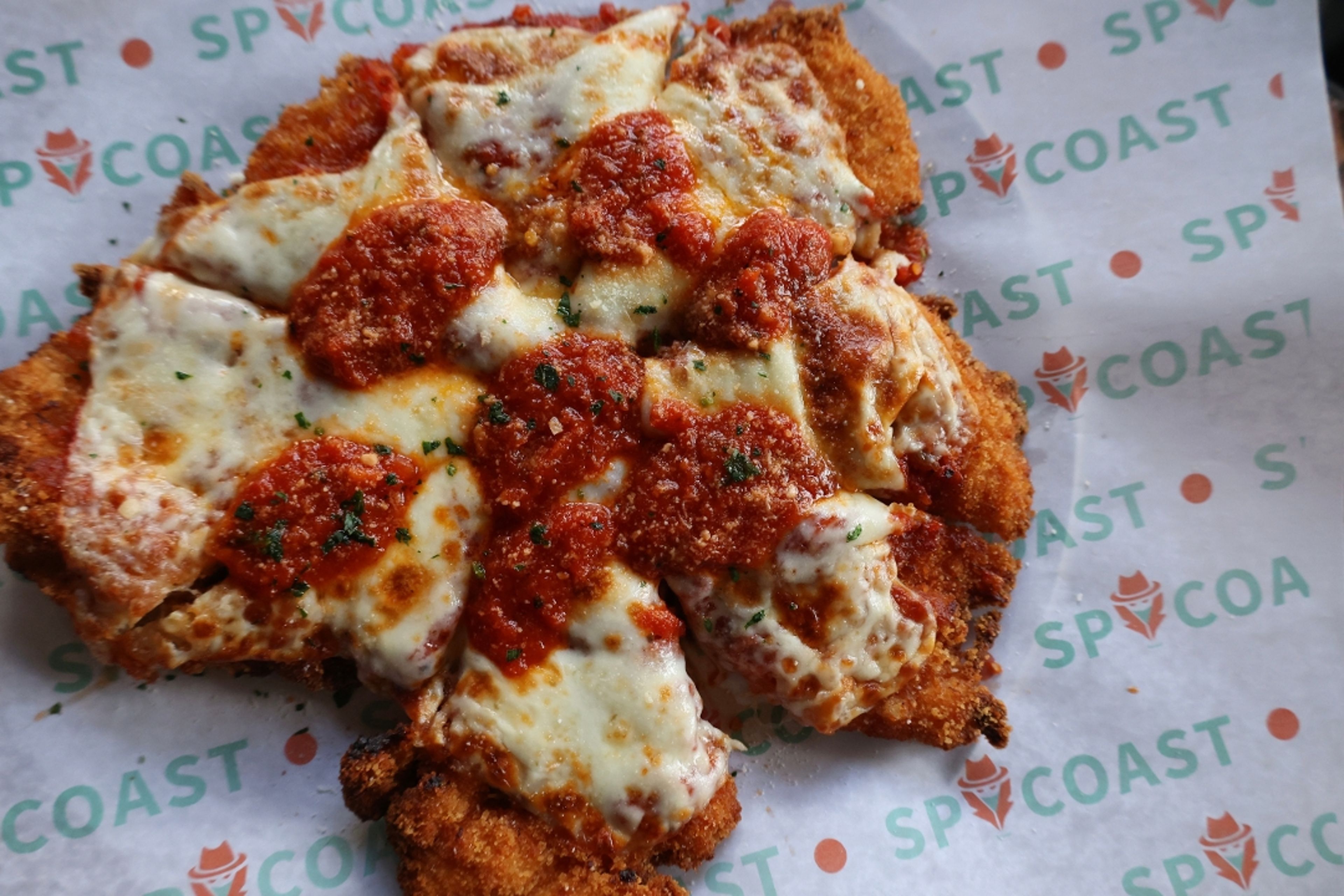 Classic Parm Pizza.
