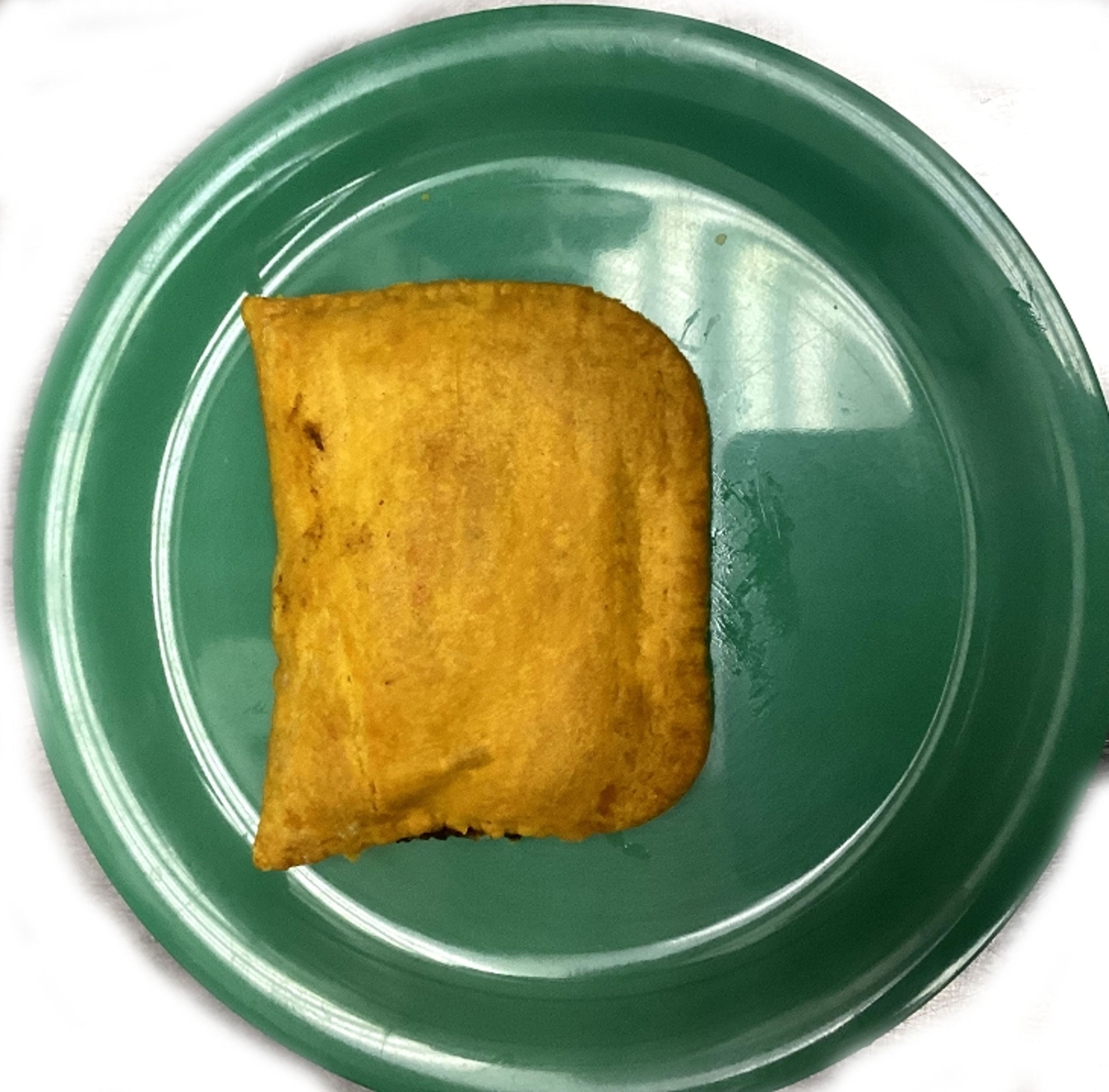 Beef & cheese patty.