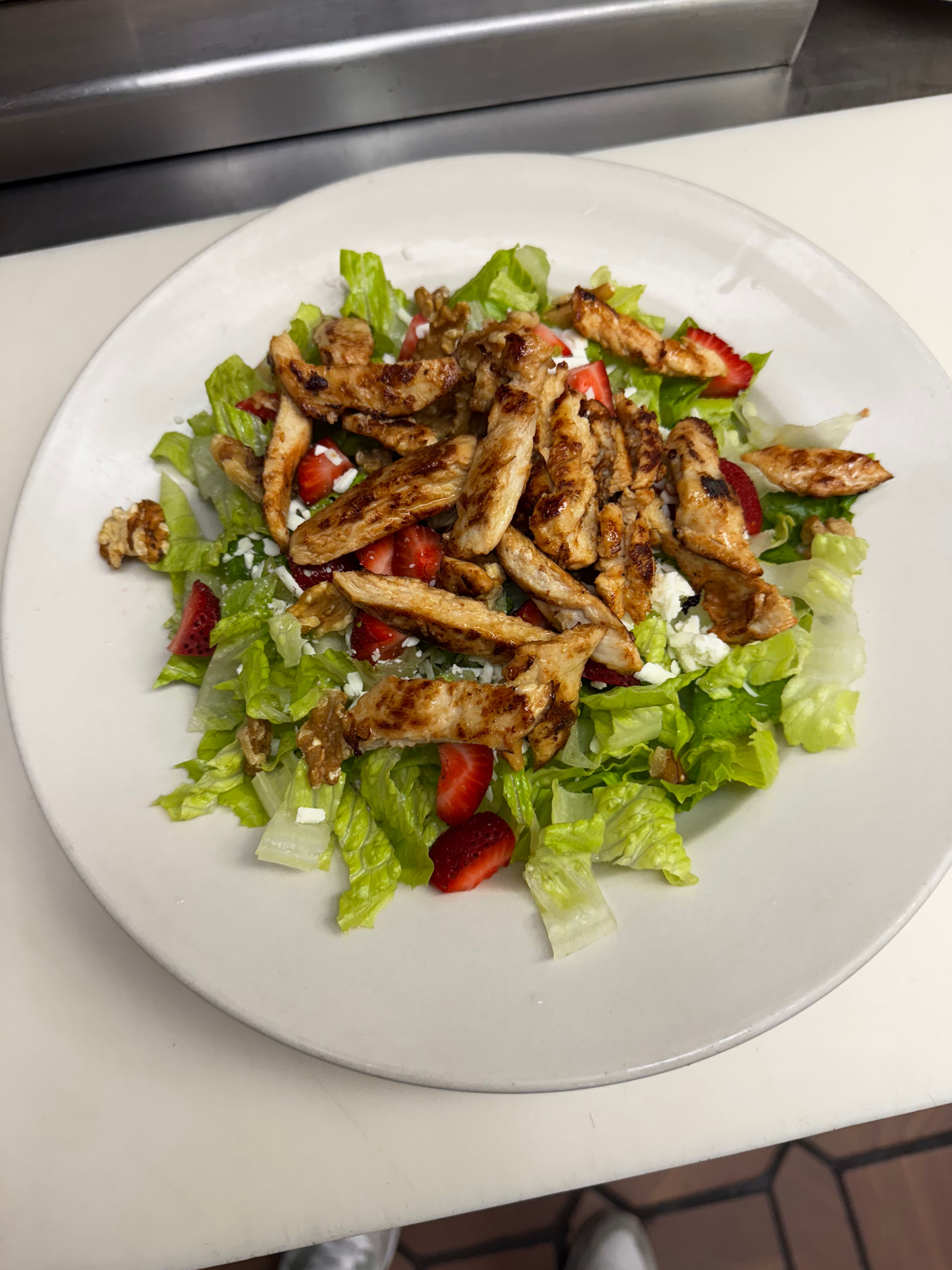 Strawberry Chicken Salad.