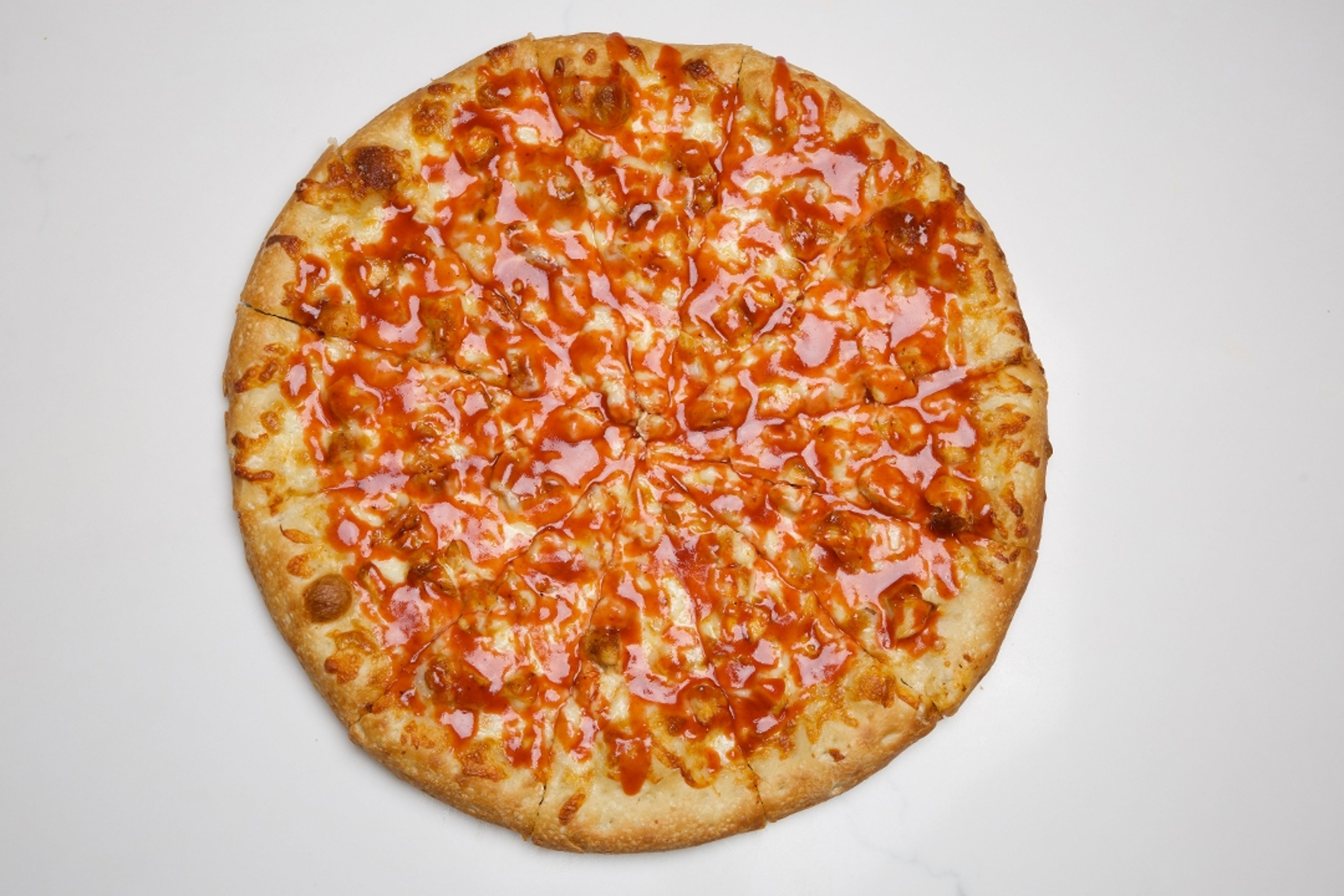 Small BBQ Chicken Pizza.