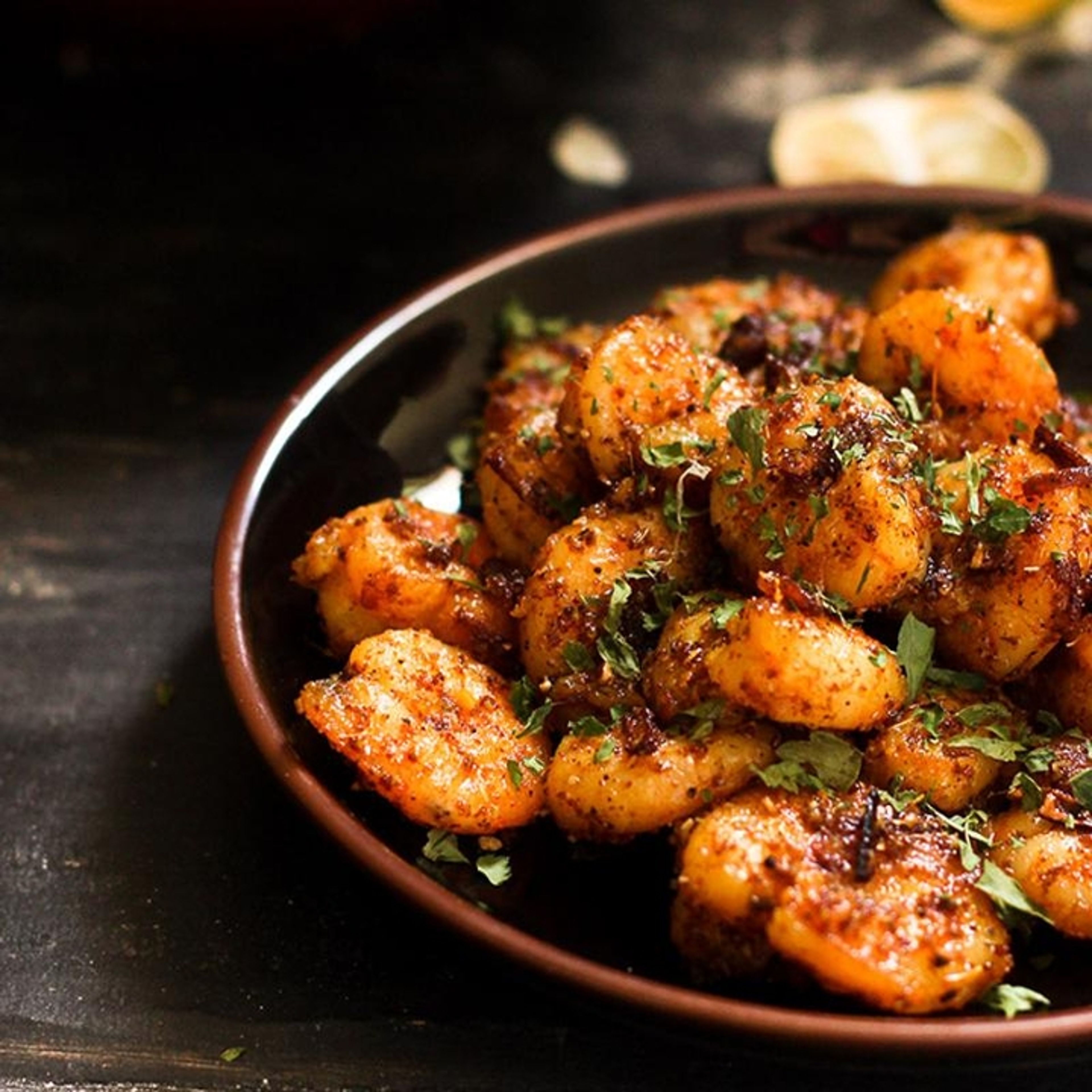 Prawn Pepper Masala.