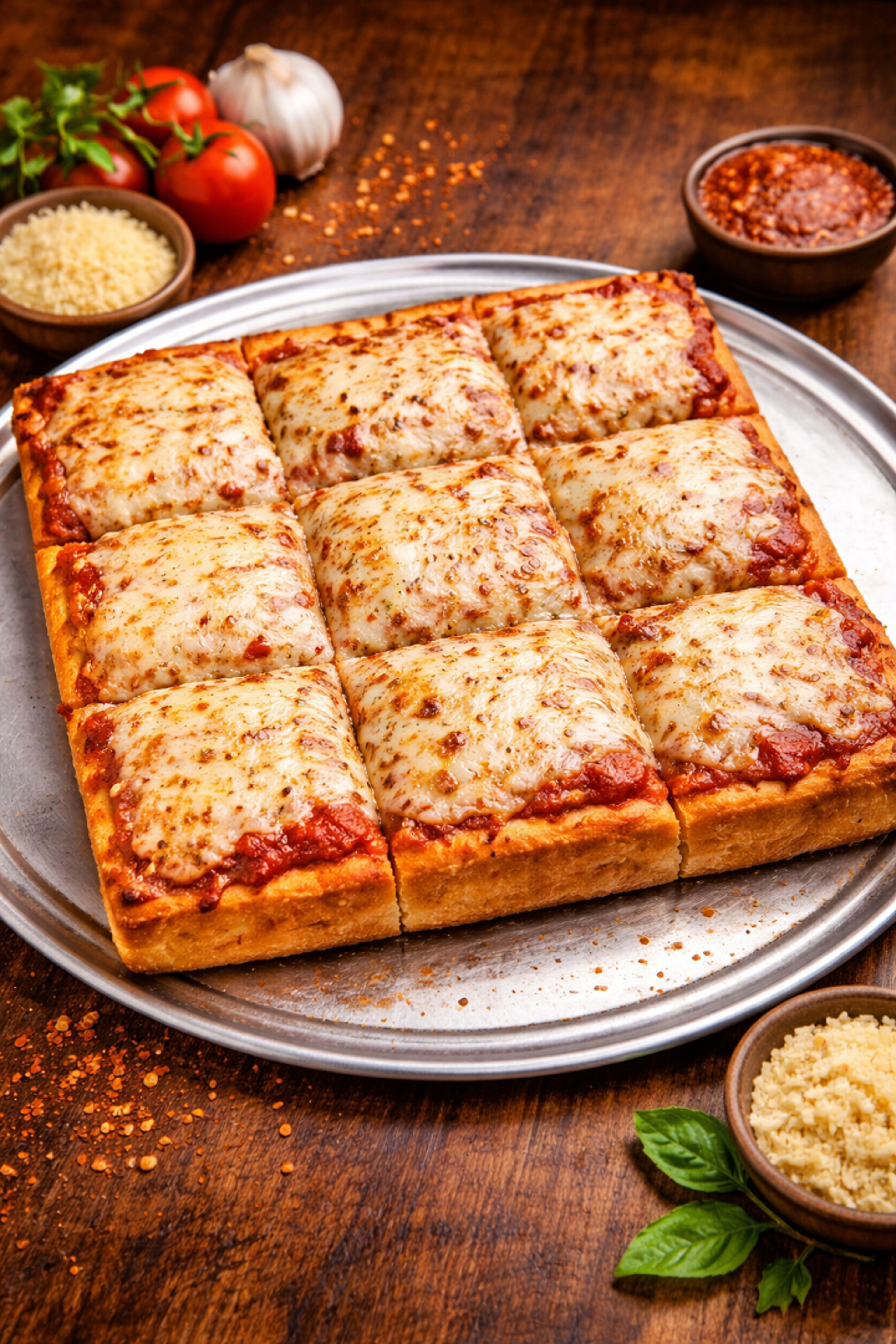 Brooklyn Sicilian Square Pizza.