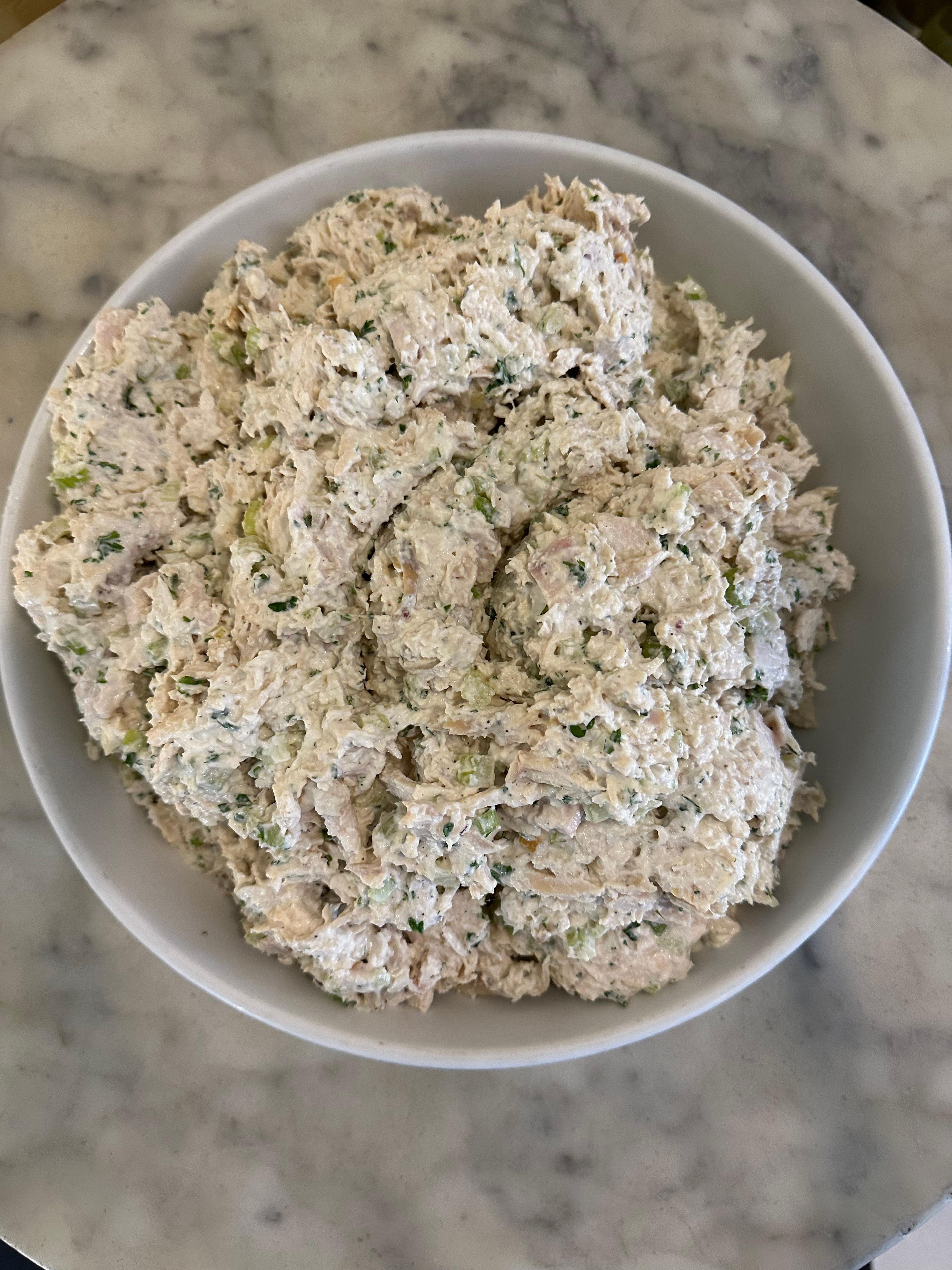 House Chicken Salad Side.