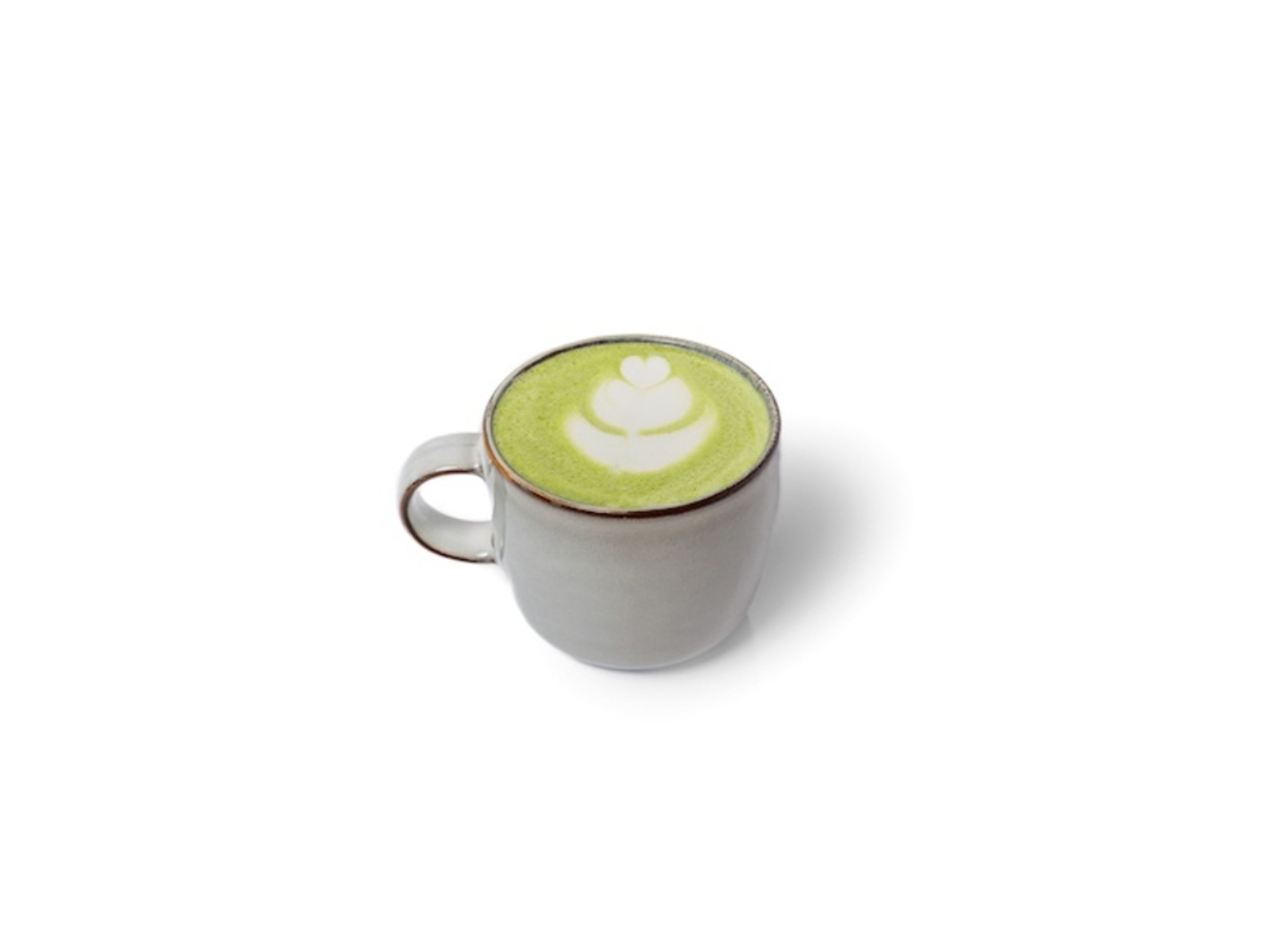 MATCHA LATTE.