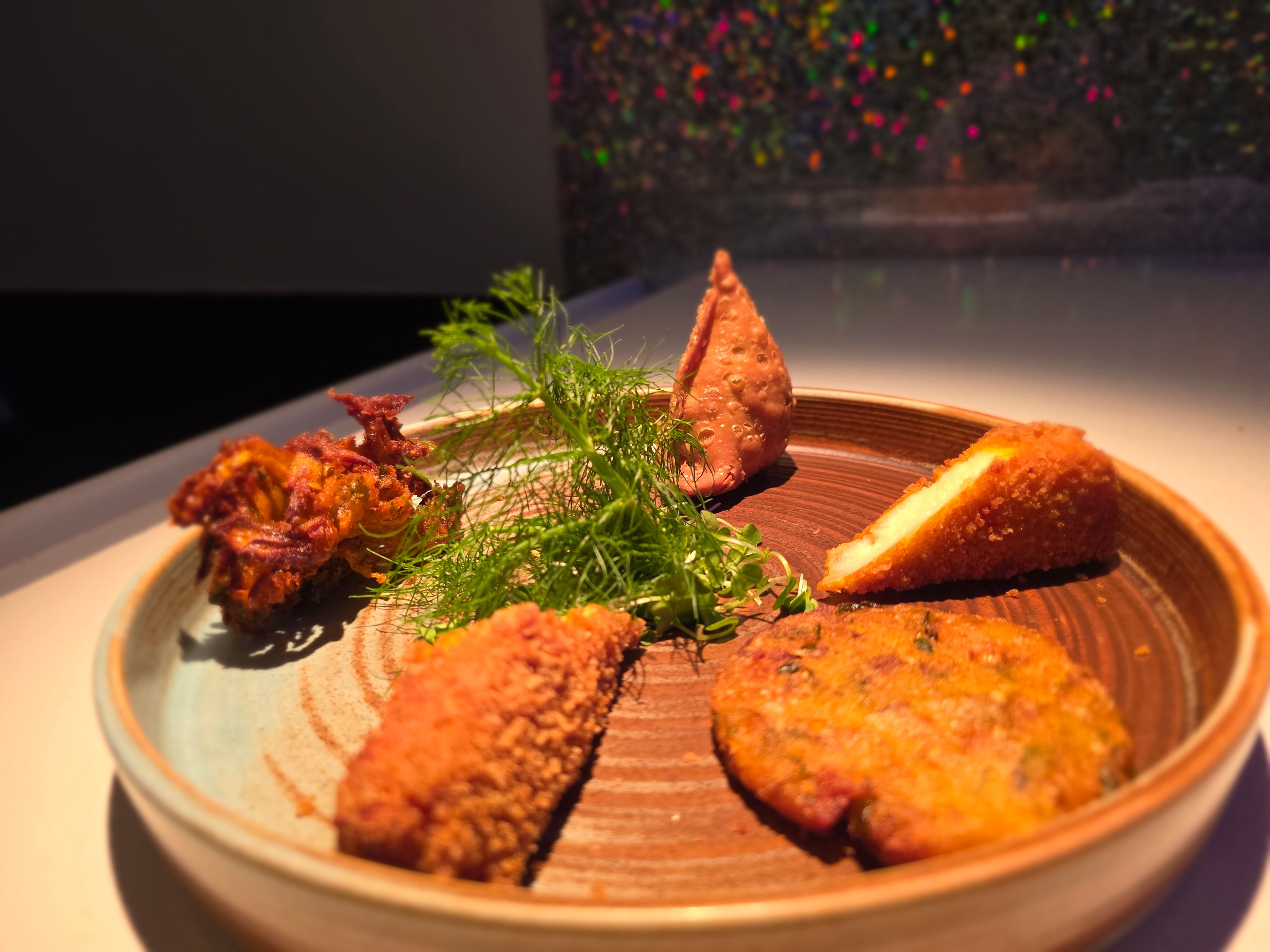 Vegetarian Taste Platter.