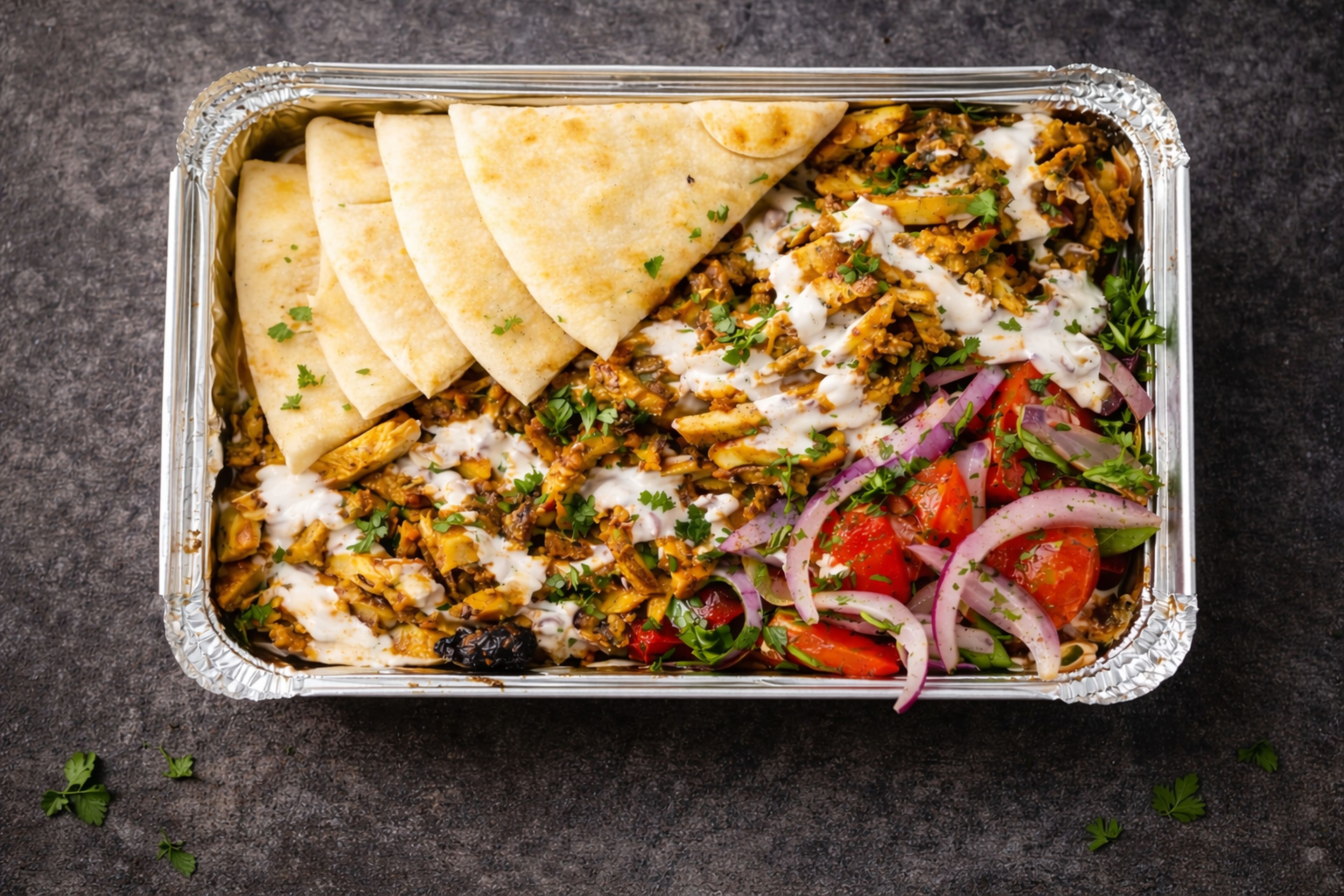 Chicken Shawarma Bowl.