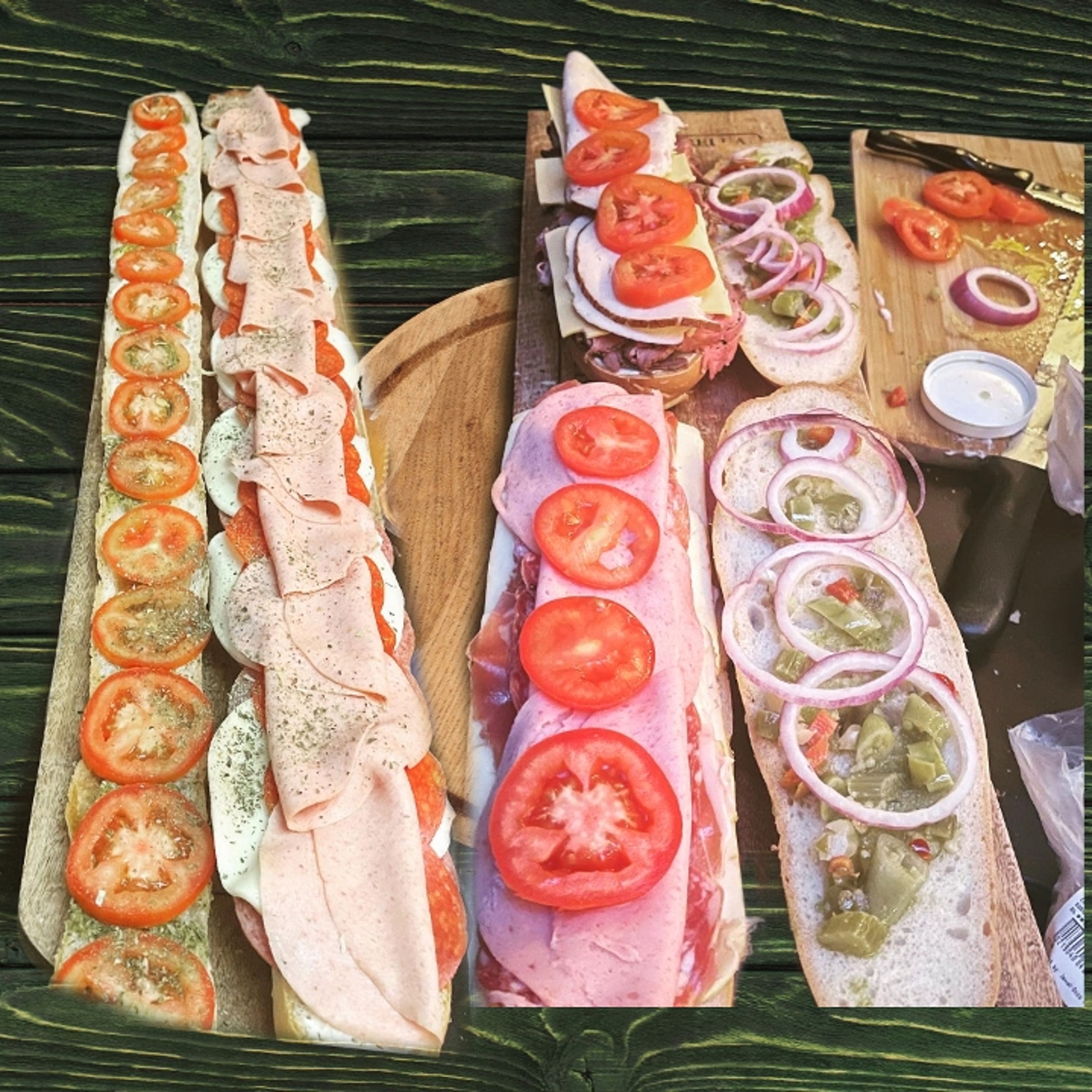 4" Old School Italian Sandwich.