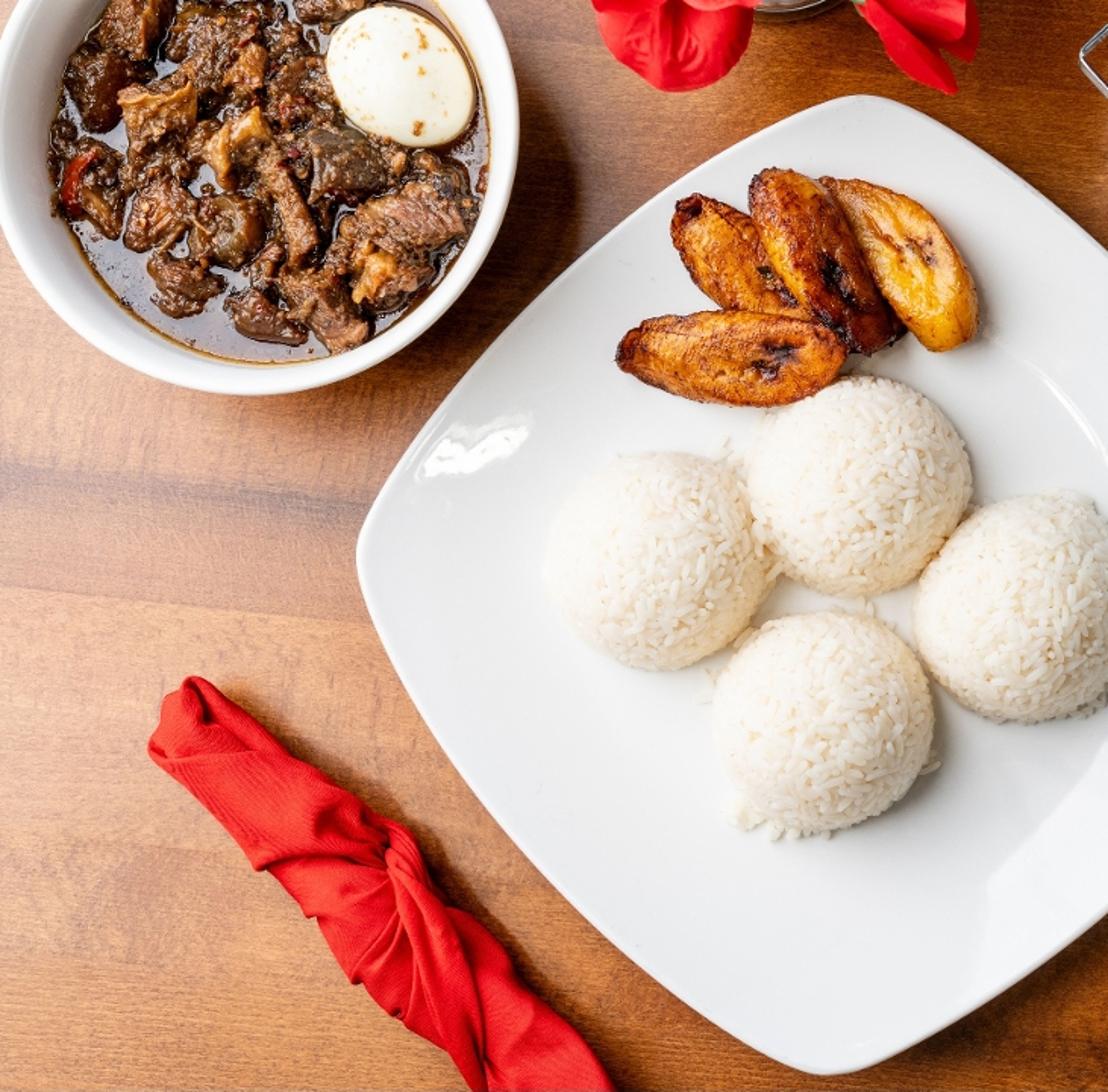 Ofada/Designer Stew.