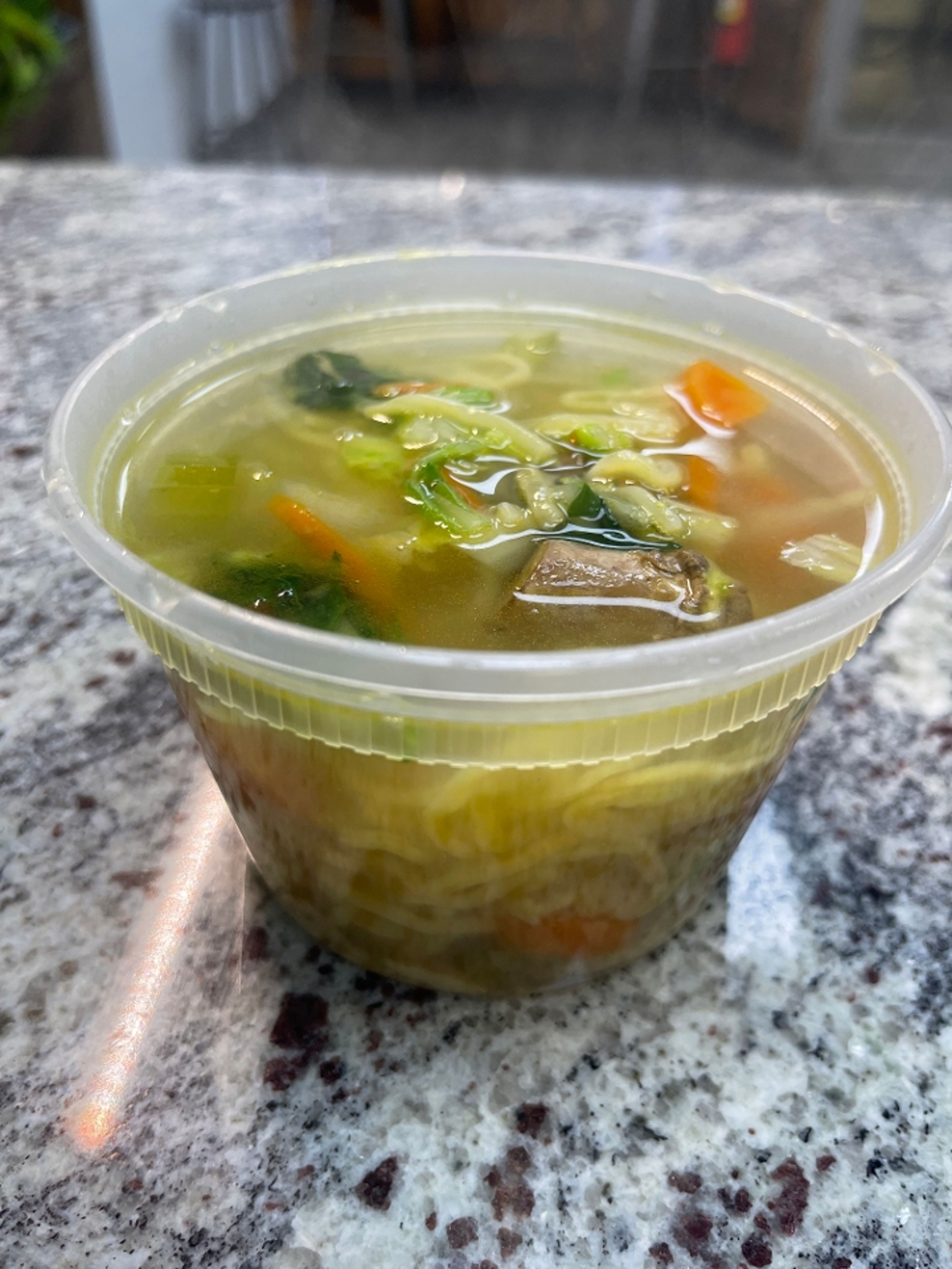 Chicken Ramen Noodle Soup.