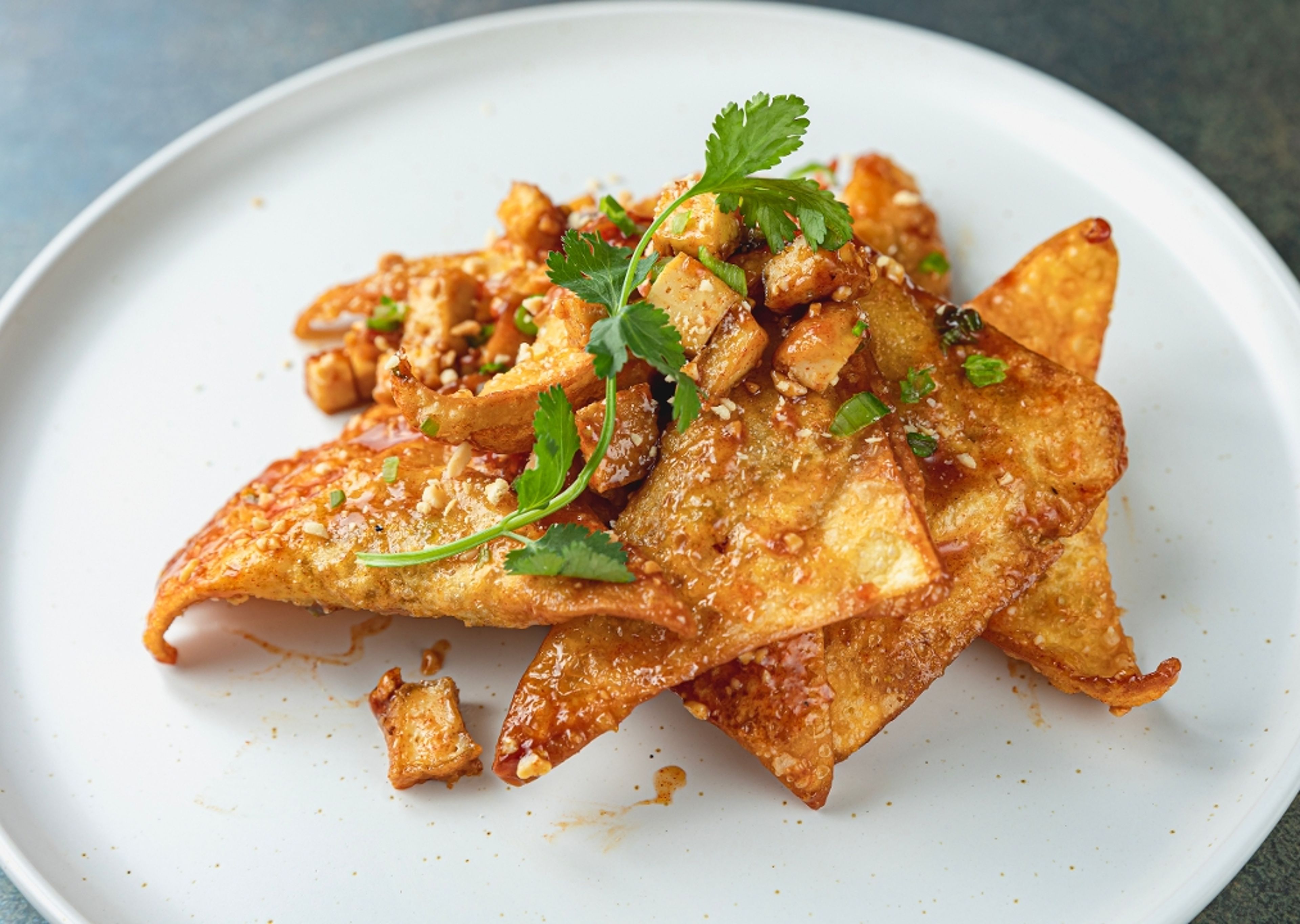 Crispy Wonton Pad Thai.