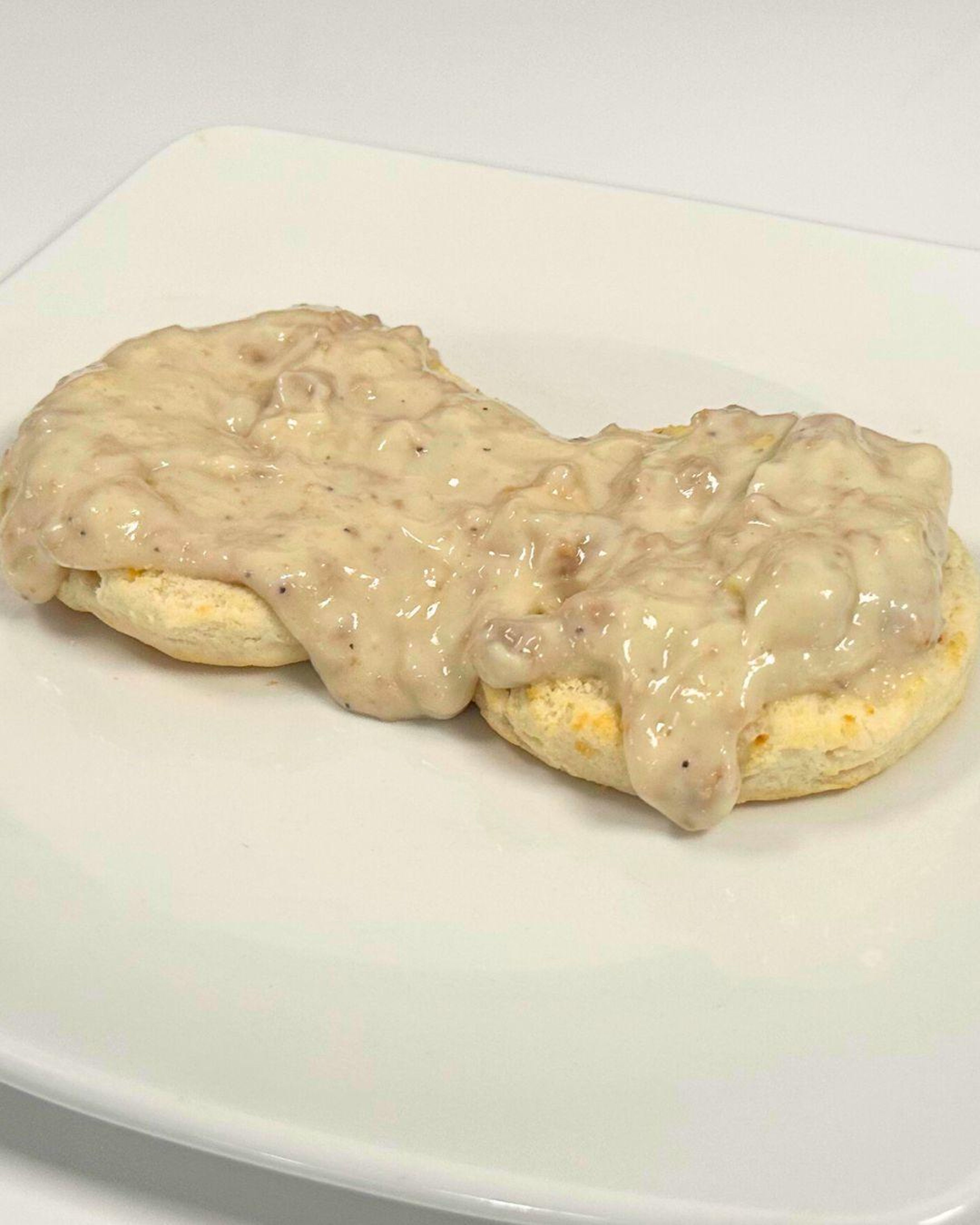 BISCUITS & GRAVY.