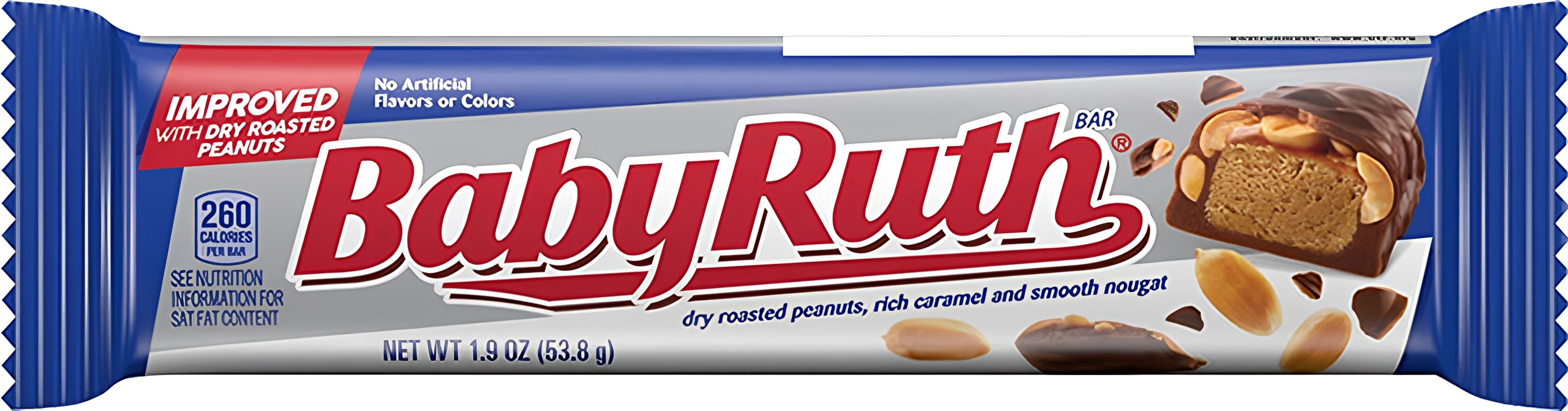 Baby Ruth Candy Bar, 2.1 Oz.