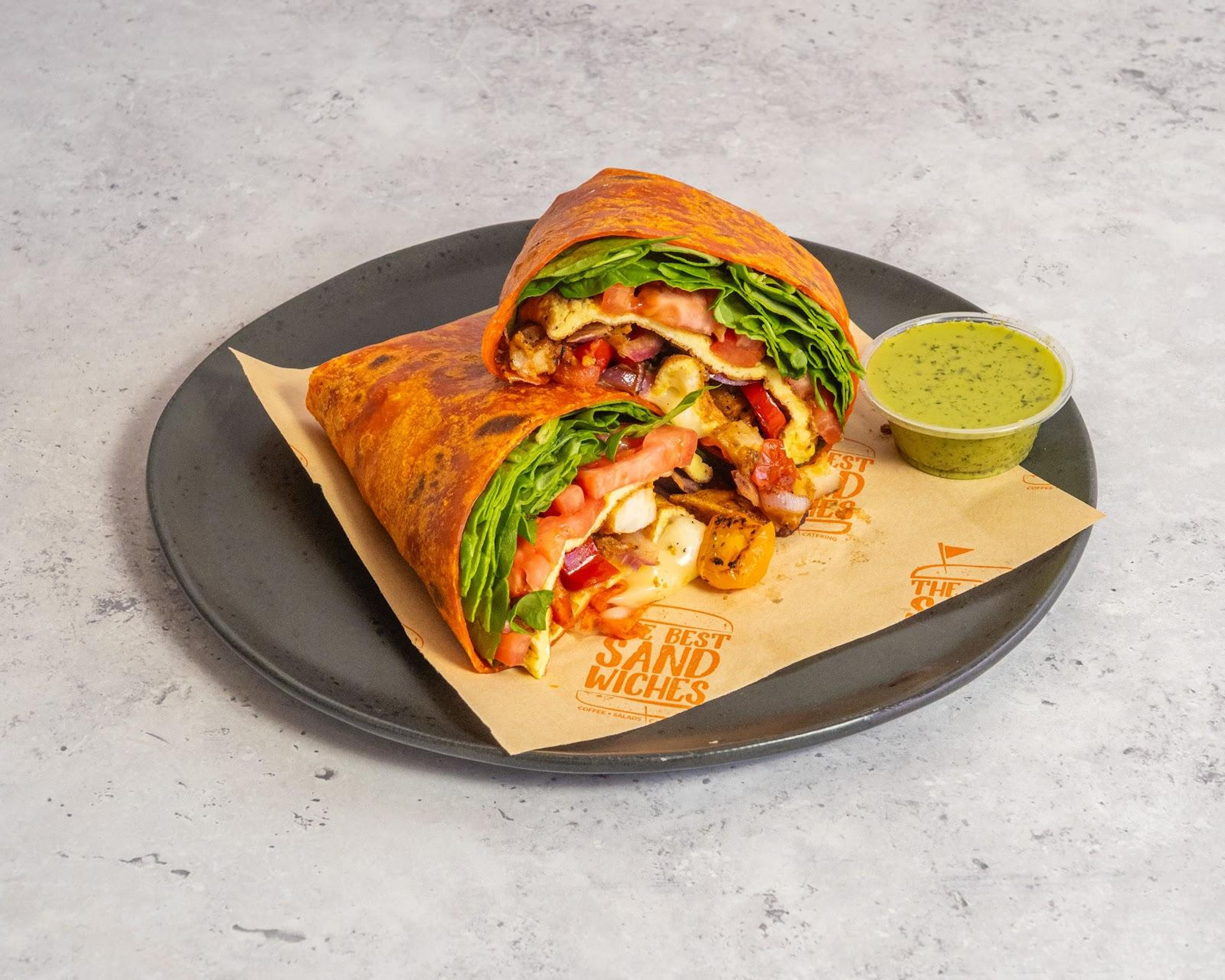 Chilaquiles burrito.