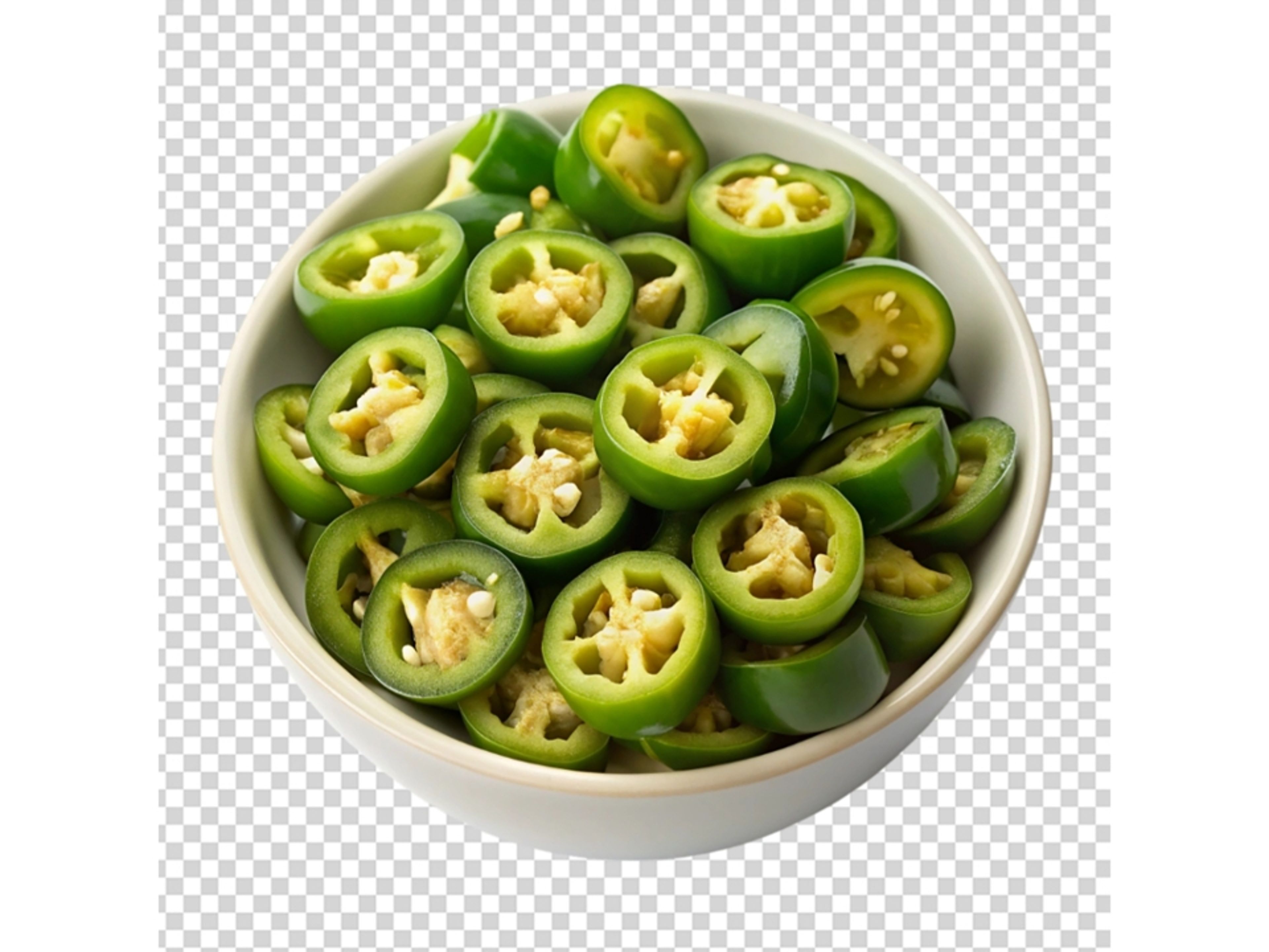 Banana peppers.