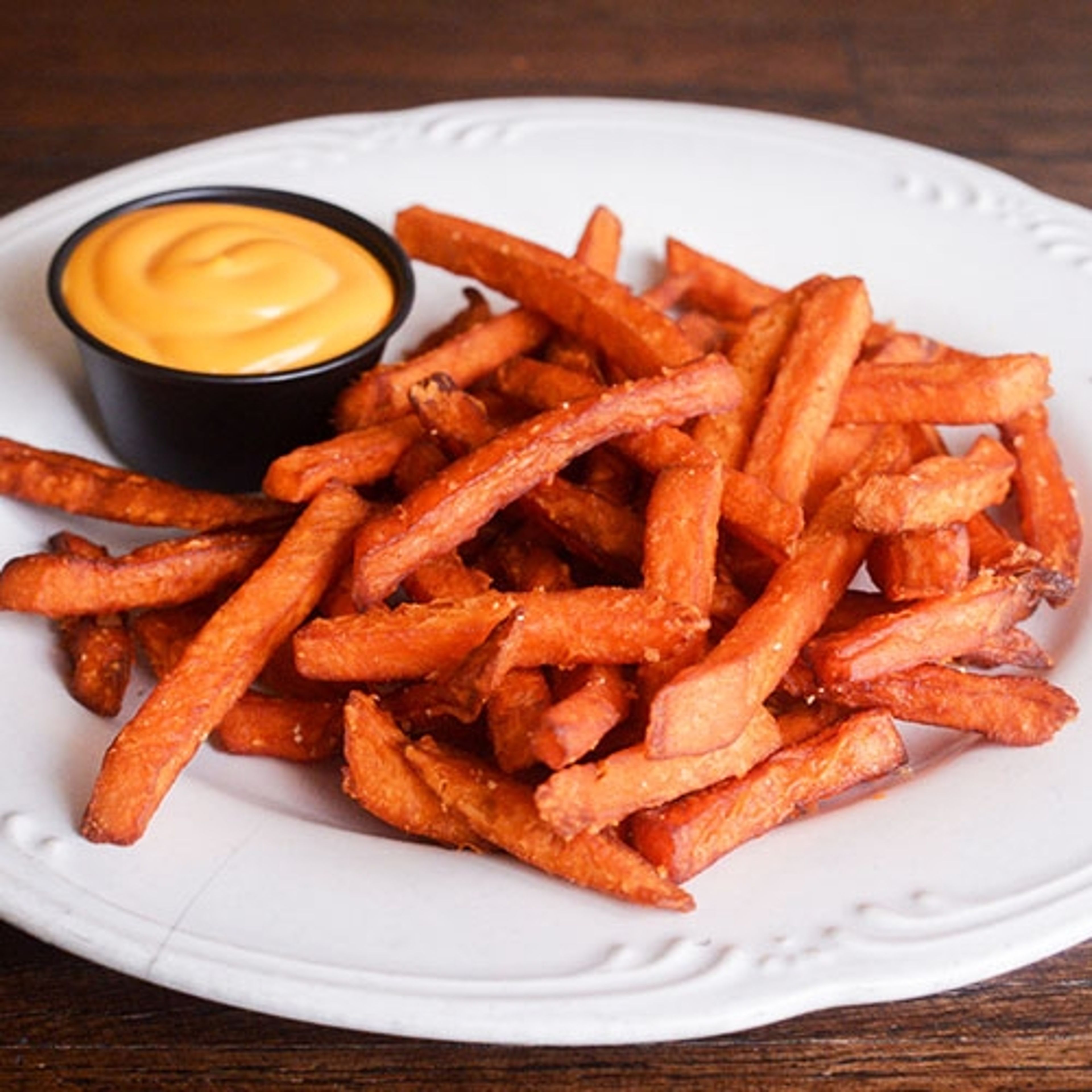 Sweet Potato Cheese Fries.