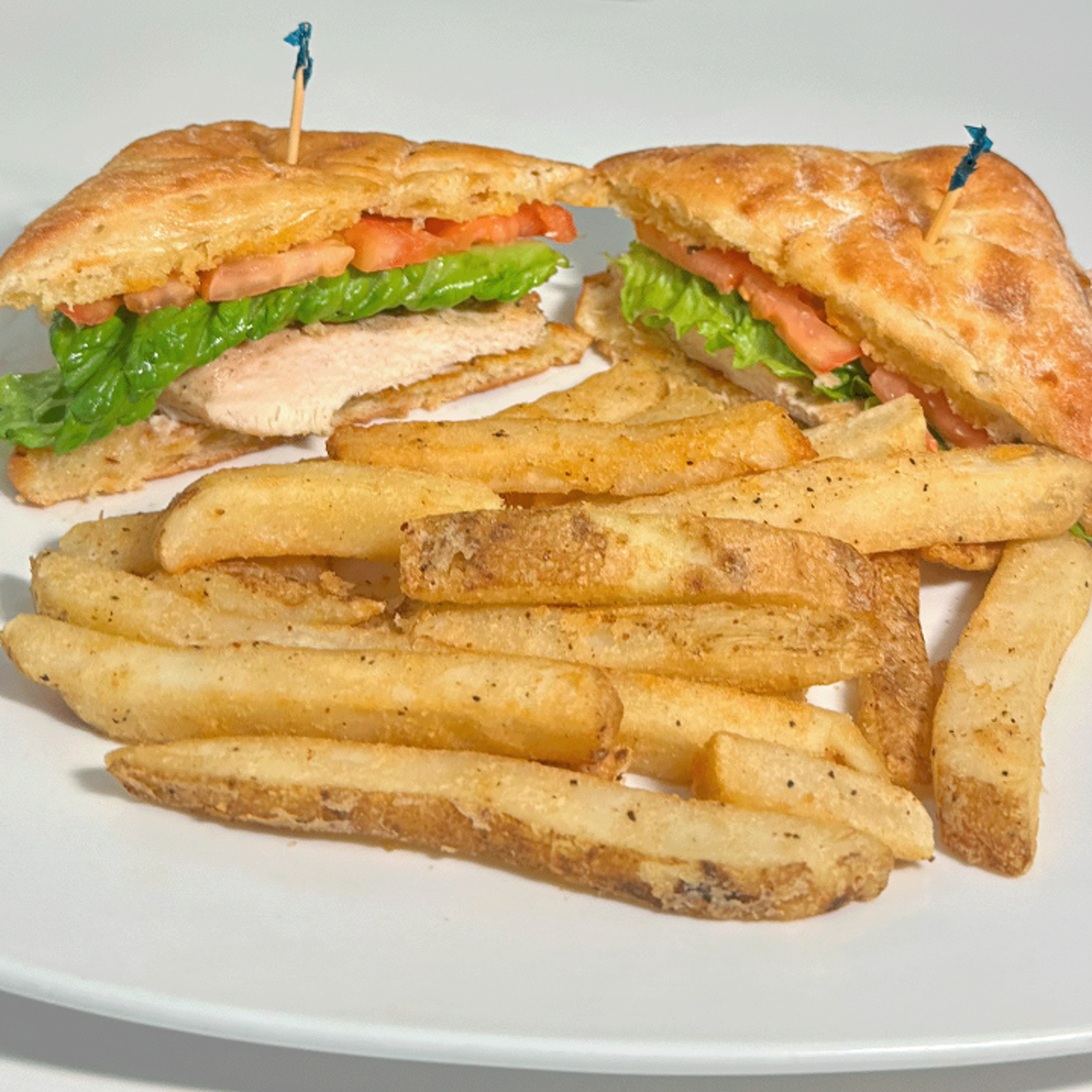 GRILLED CHICKEN SANDWICH.