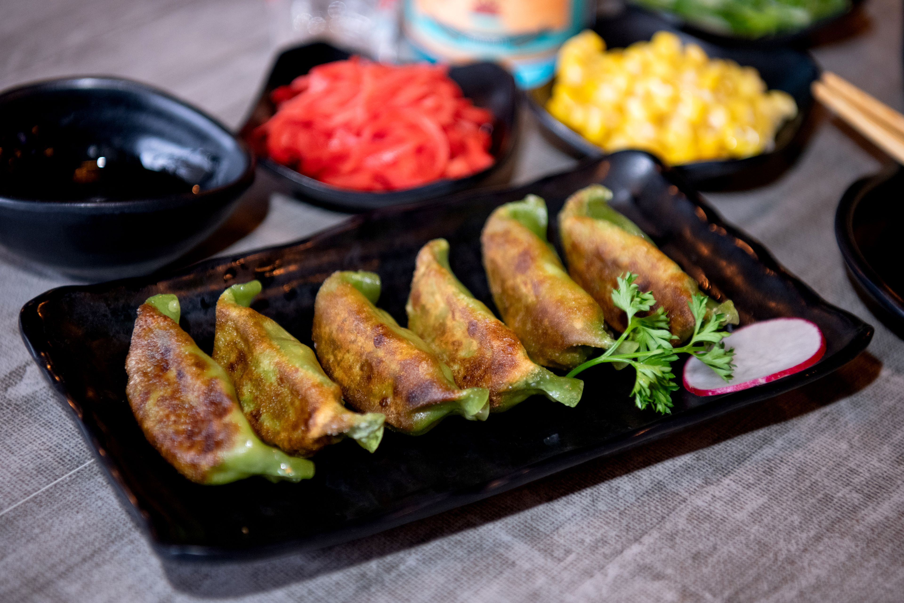 Veggie Gyoza.
