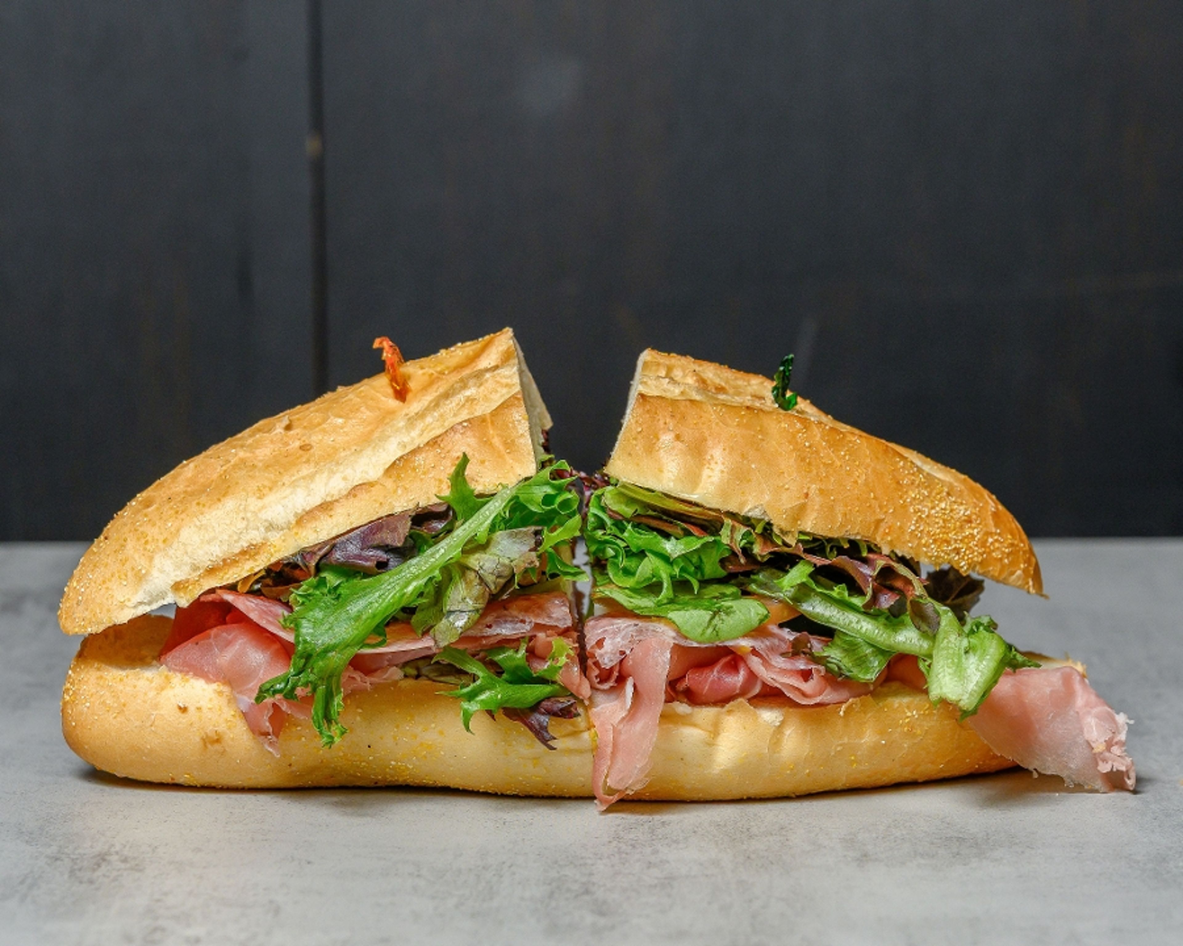 Prosciutto & Sal Sandwich - Cold.
