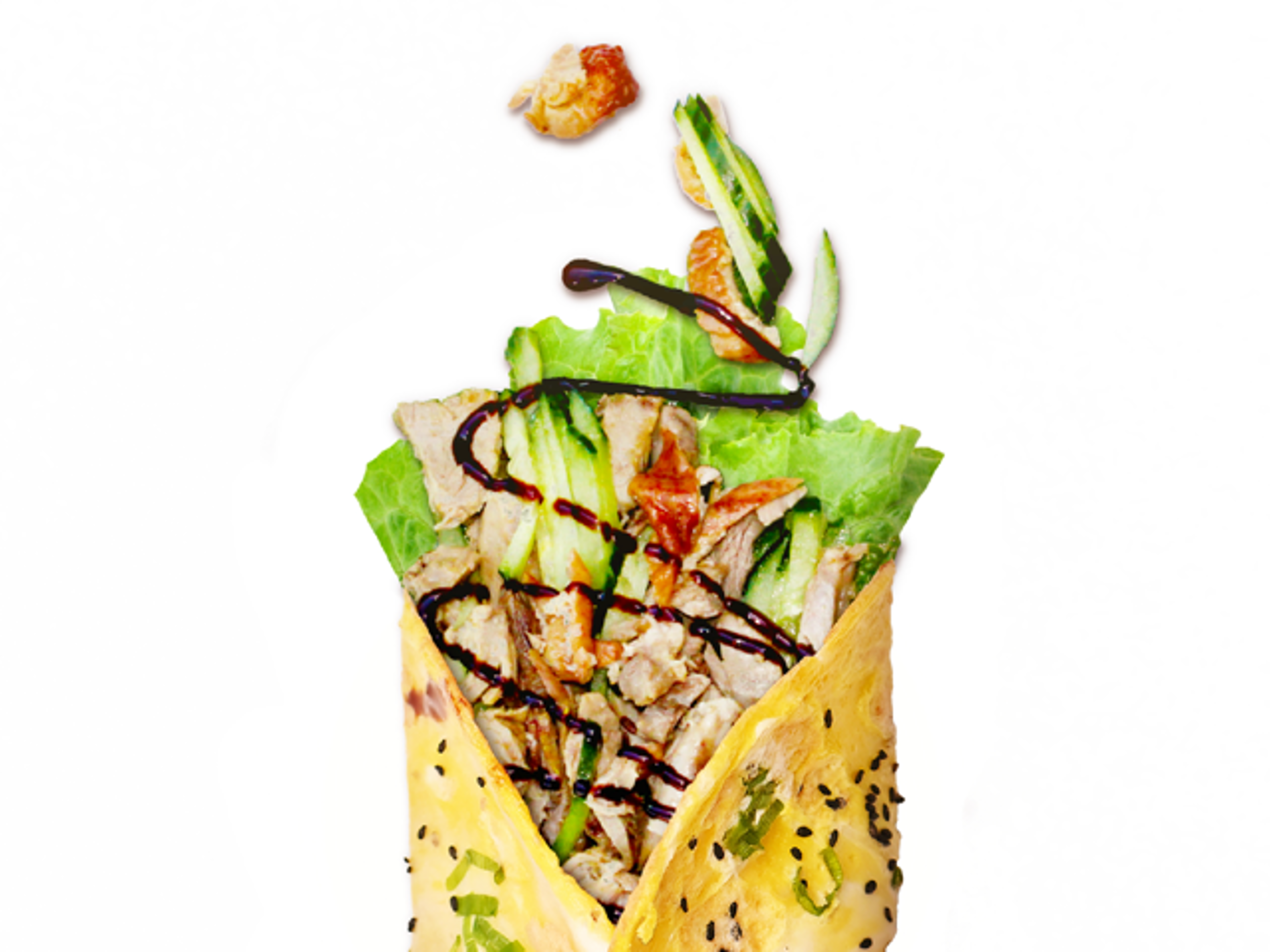 5.北京烤鸭煎饼(Peking Duck Savoury Crepe).